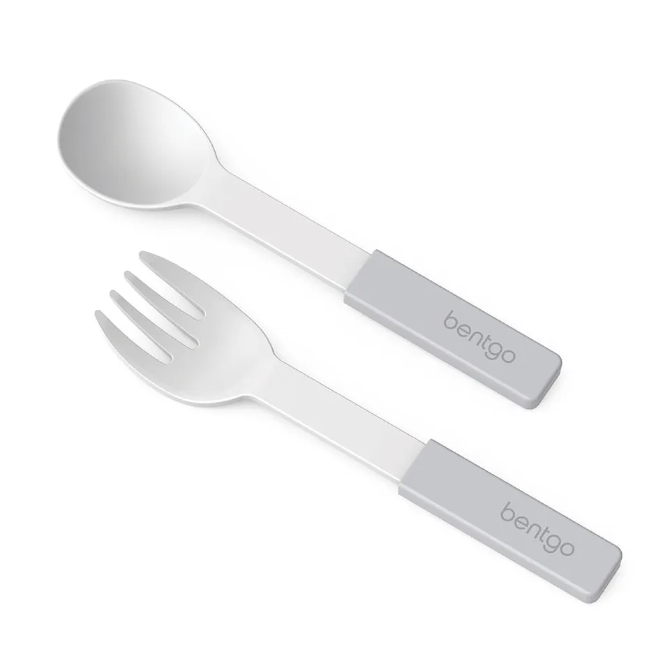 bentgo-retractable-utensil-set-replacement-spoon-fork-for-bentgo-bowl image 1