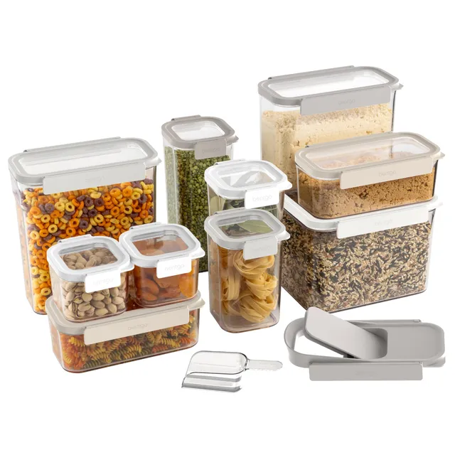 bentgo-pantry-22-piece-airtight-food-storage-container-set-with-locking-lids-bon image 1