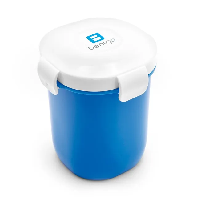 bentgo-cup-12-oz-leakproof-reusable-soup-beverage-cup-with-lid-bpa-free-blue image 1