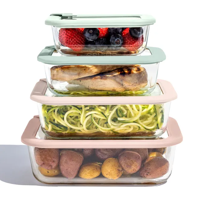 bentgo-signature-glass-food-storage-set-8-piece image 1