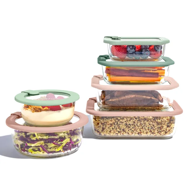bentgo-signature-leak-proof-glass-food-storage-12-piece-set-6-plastic-free-boros image 1