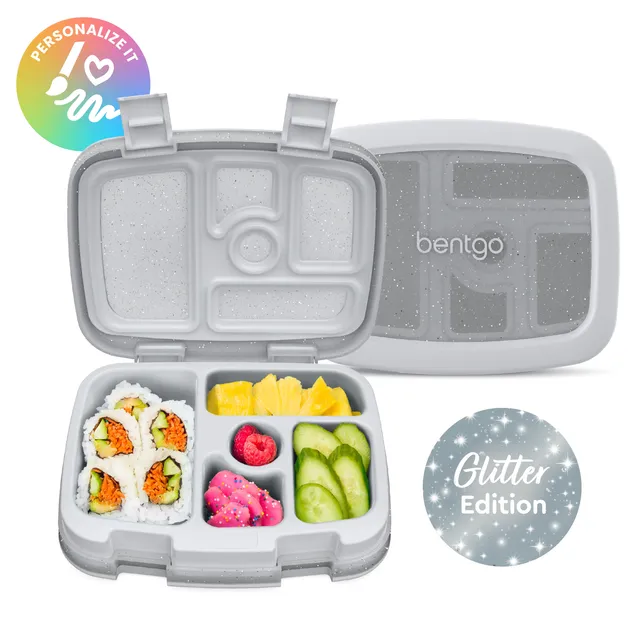 bentgo-kids-lunch-box-5-compartment-leak-proof-bento-container-confetti-glitter- image 1