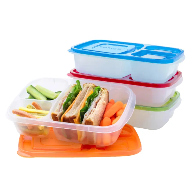 bentgo-easyboxes-original-stackable-3-compartment-reusable-lunch-box-containers- image 1