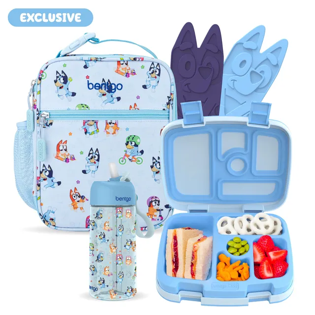 bentgo-bluey-kids-prints-5-piece-lunch-box-set-leak-proof-bento-lunch-box-water- image 1