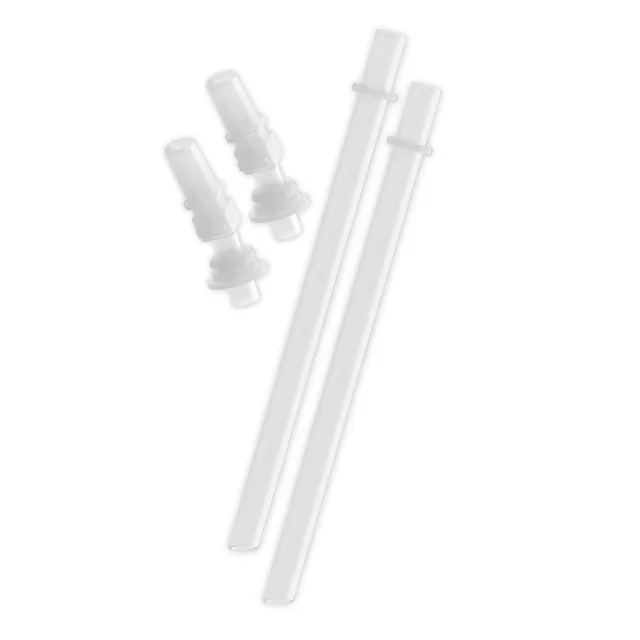 bentgo-kids-water-bottle-replacement-straws-2-pack-reusable-bpa-free-safe-sip-st image 1