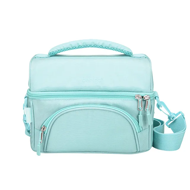 bentgo-deluxe-lunch-bag-insulated-water-resistant-lunch-tote-with-zippered-pocke image 1