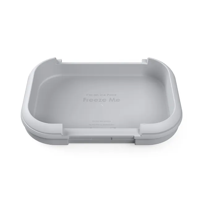 bentgo-kids-chill-replacement-ice-pack-gray-removable-built-in-freezer-pack-for- image 1