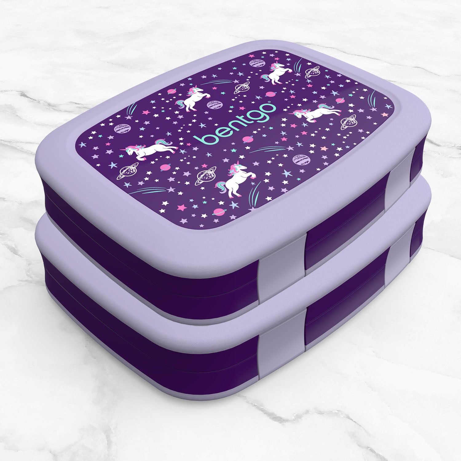 bentgo-kids-prints-lunch-box-2-pack-5-compartment-leak-proof-bento-boxes-for-kid image 2