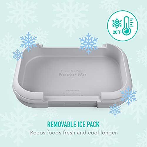 bentgo-kids-chill-replacement-ice-pack-gray-removable-built-in-freezer-pack-for- image 6