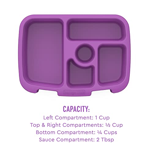 bentgo-kids-leak-proof-bento-style-lunch-box-purple-5-compartments-microwave-dis image 5