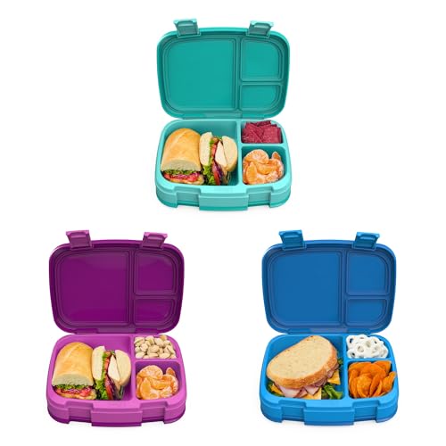 bentgo-fresh-lunch-box-3-pack-bento-style-compartment-containers-with-removable- image 2