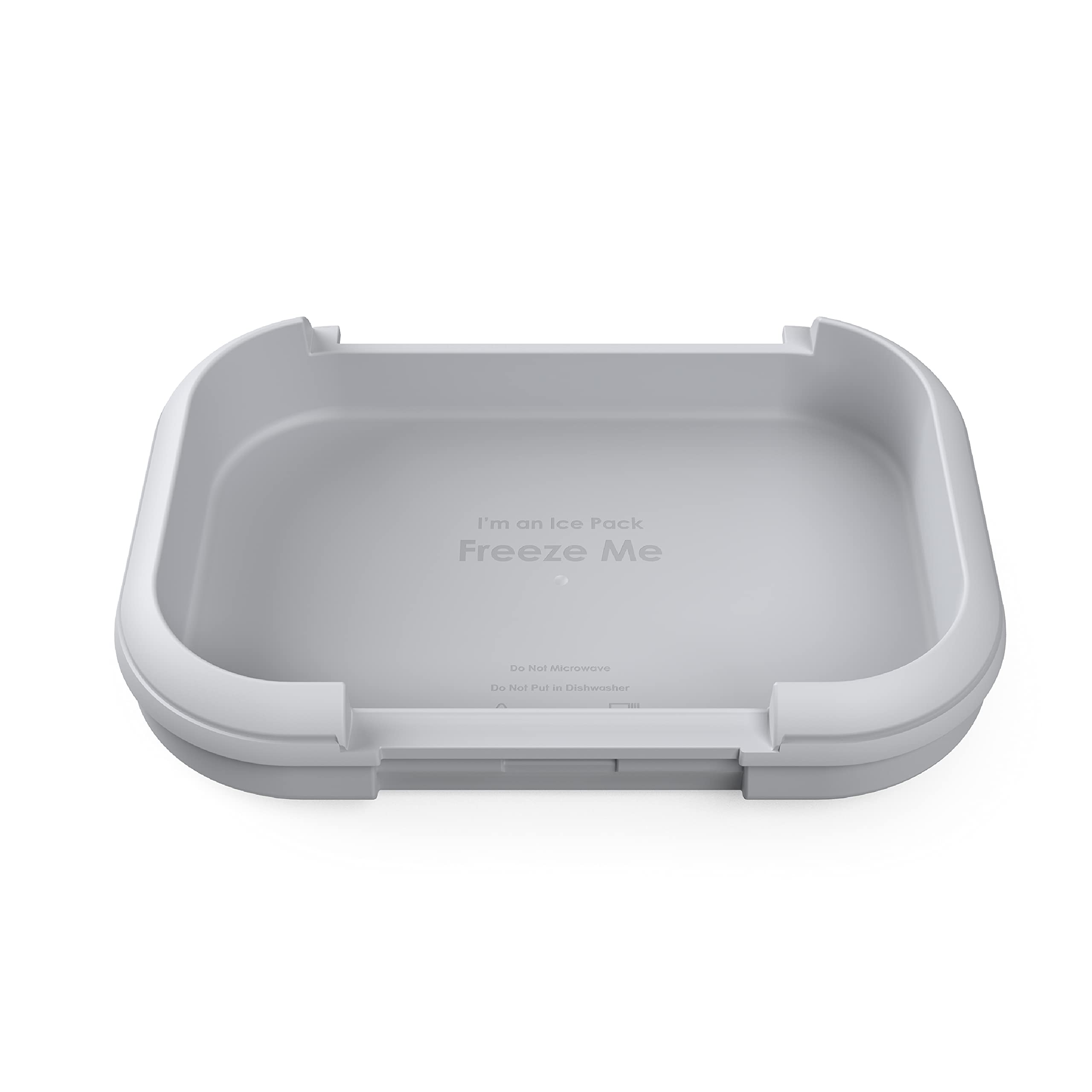 bentgo-kids-chill-replacement-ice-pack-gray-removable-built-in-freezer-pack-for- image 1