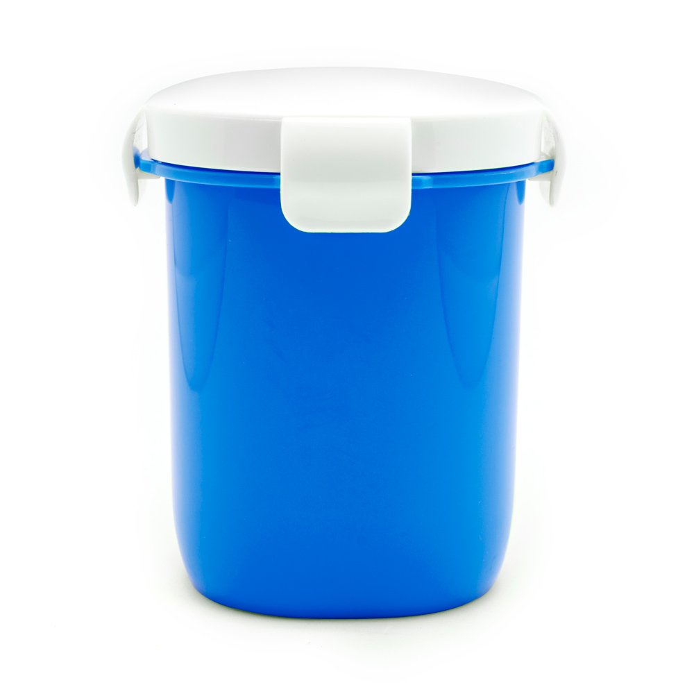 bentgo-cup-12-oz-leakproof-reusable-soup-beverage-cup-with-lid-bpa-free-blue image 2