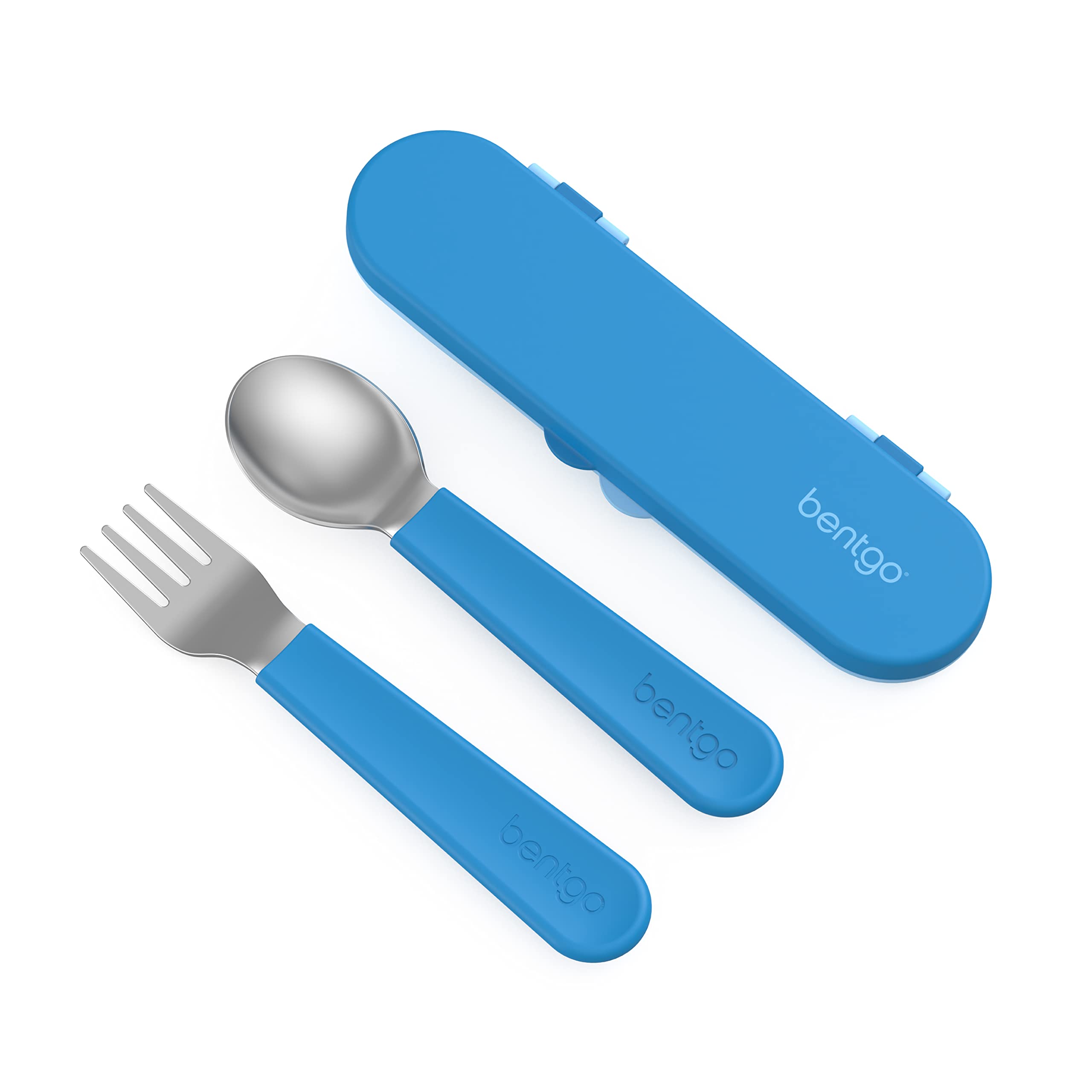 bentgo-kids-stainless-steel-utensil-set-reusable-fork-spoon-storage-case-pfas-bp image 8
