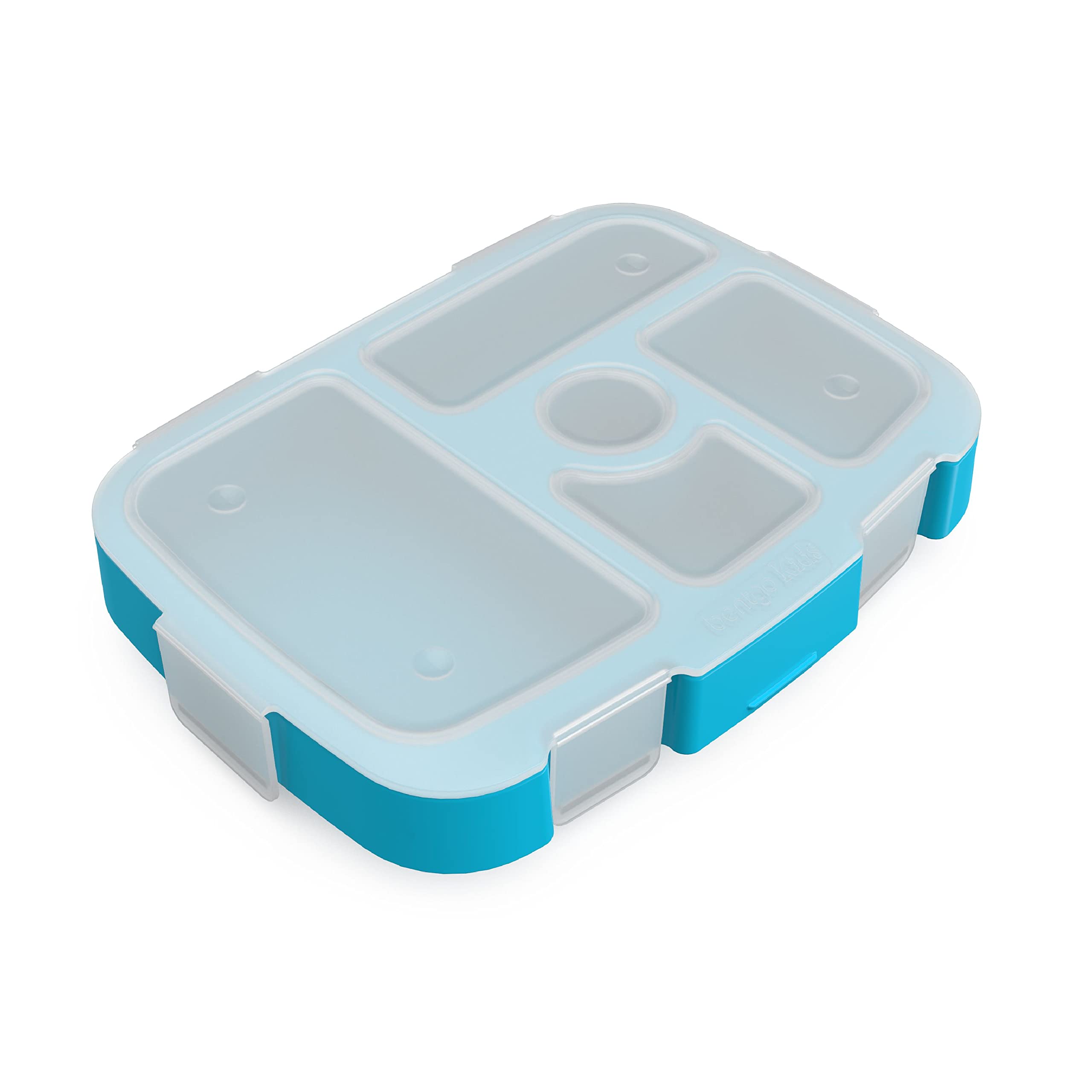bentgo-kids-tray-with-transparent-cover-reusable-bpa-free-5-compartment-replacem image 6