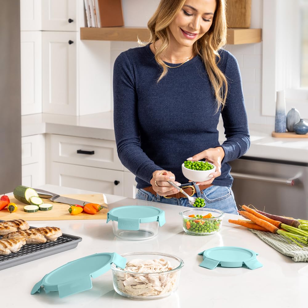 bentgo-glass-leak-proof-food-storage-set-6-piece-borosilicate-glass-containers-w image 2