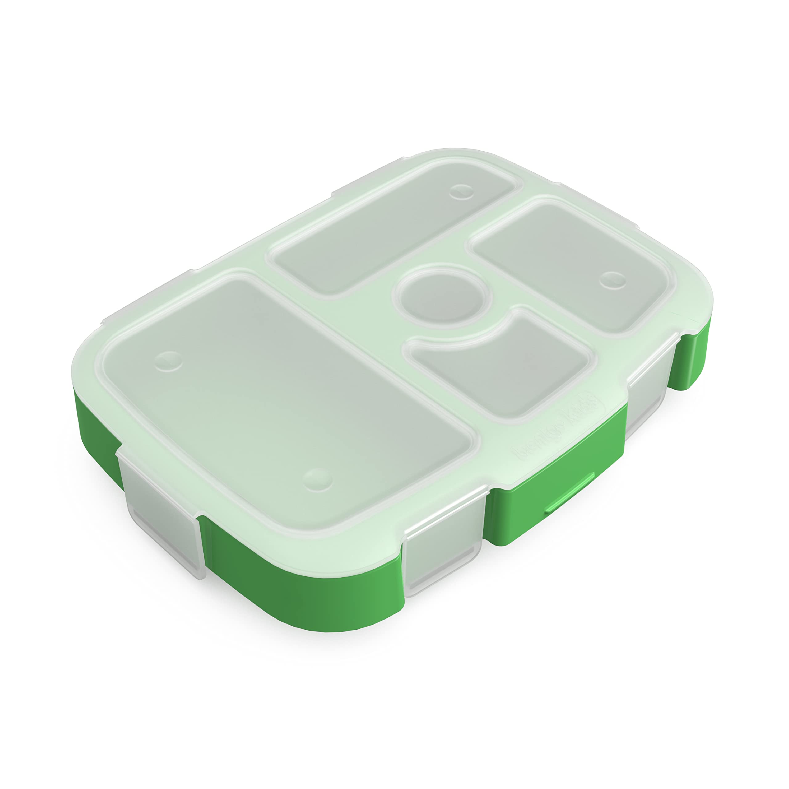 bentgo-kids-tray-with-transparent-cover-blue-5-compartment-bpa-free-lunch-prep-s image 8