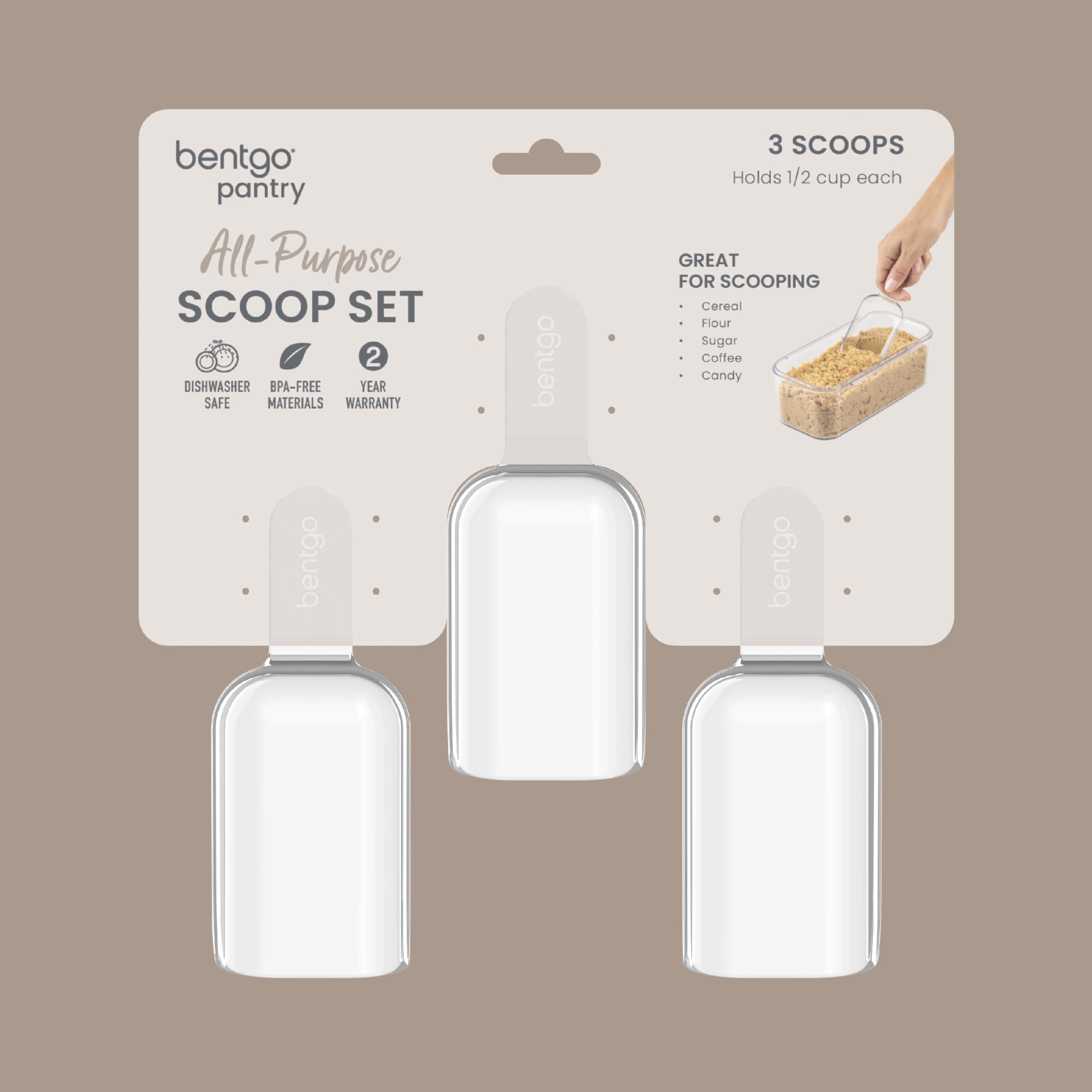 bentgo-pantry-3-piece-all-purpose-scoop-set-4-oz-1-2-cup-clear-bpa-free-scoops-f image 6
