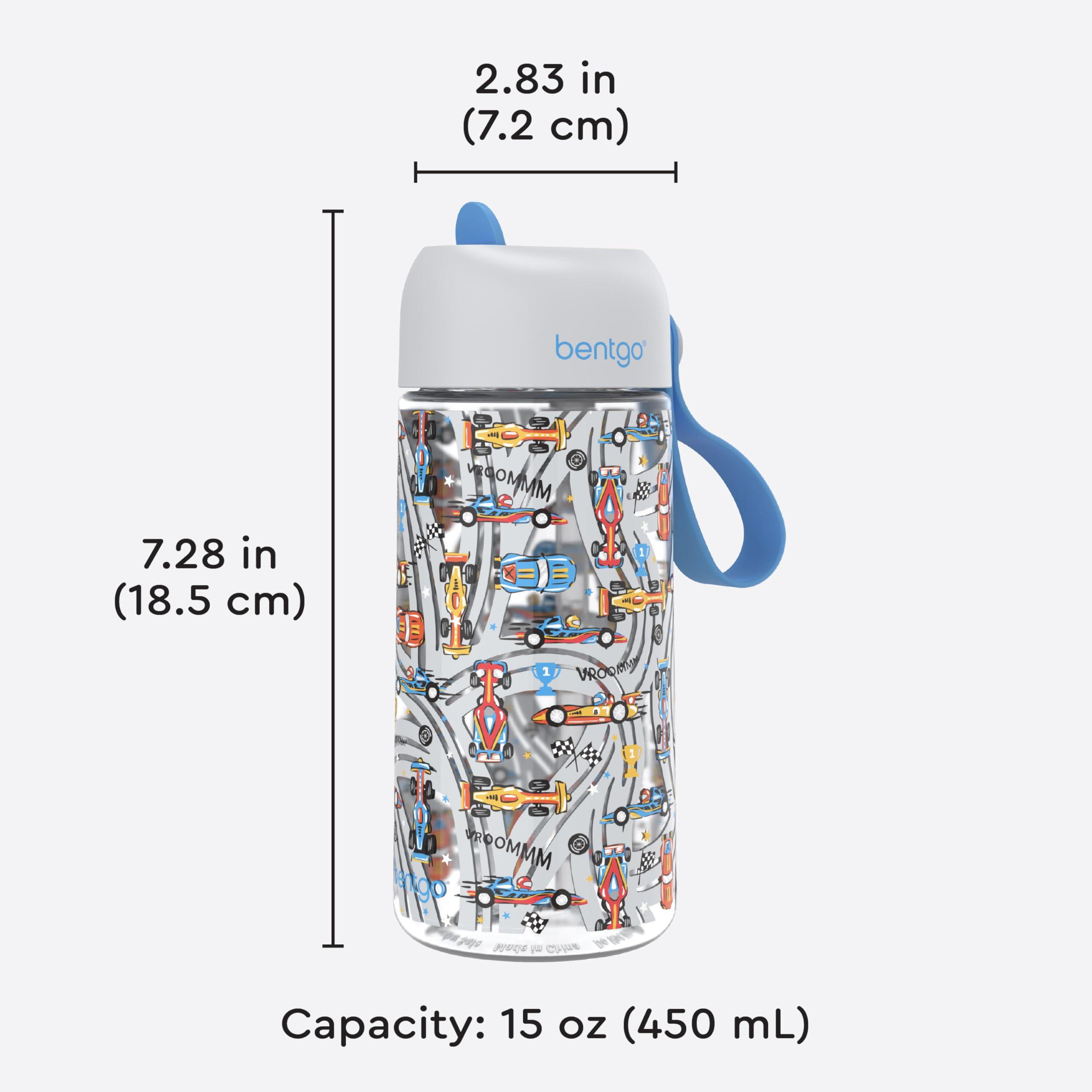 bentgo-kids-water-bottle-leak-proof-tritan-bite-sip-spout-15-fl-oz-pfas-bpa-free image 7