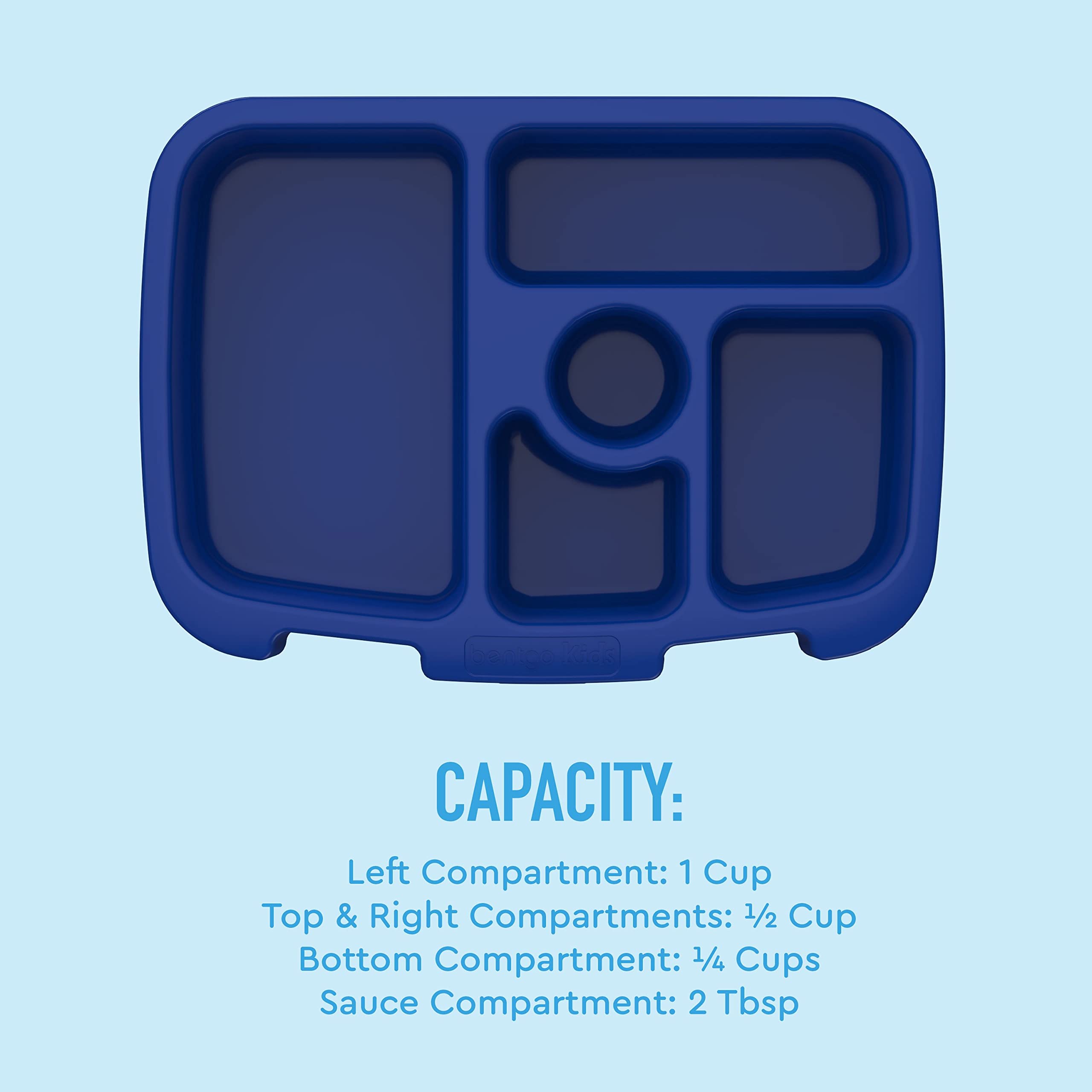 bentgo-kids-prints-leak-proof-bento-lunch-box-shark-5-compartments-bpa-free-micr image 3