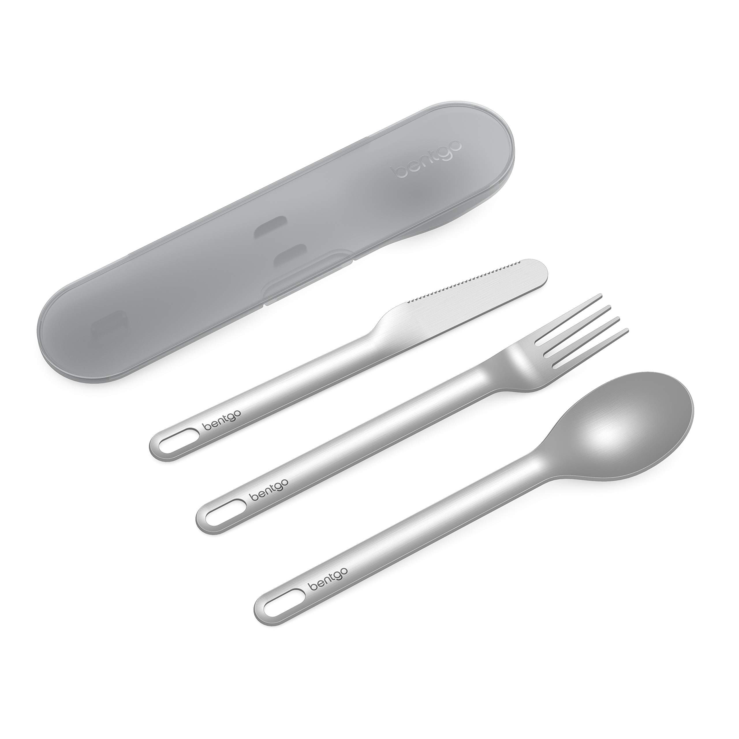 bentgo-stainless-travel-utensil-set-3-piece-reusable-fork-knife-spoon-with-bpa-f image 8
