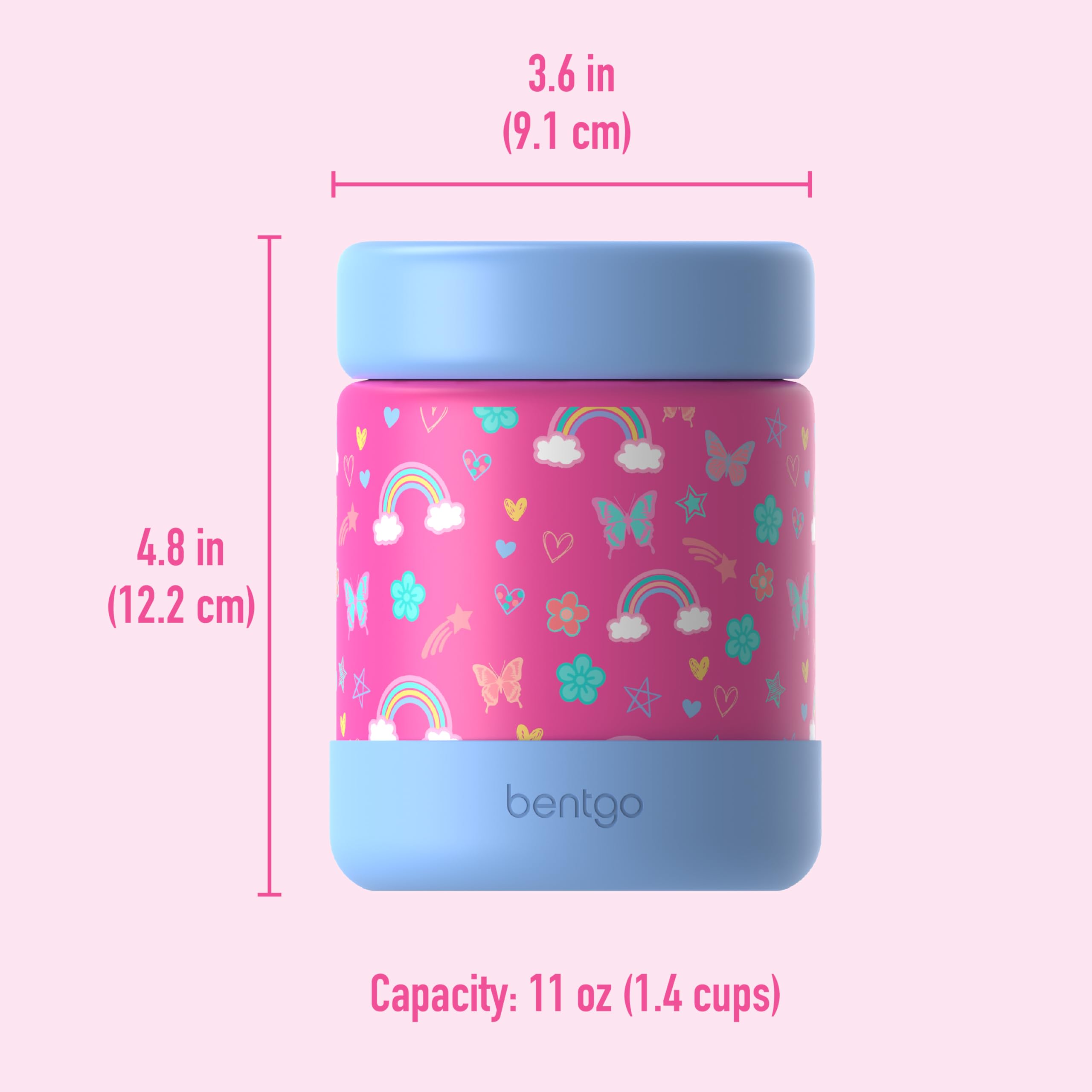 bentgo-kids-stainless-steel-food-jar-11oz-leak-proof-double-insulated-hot-or-col image 7