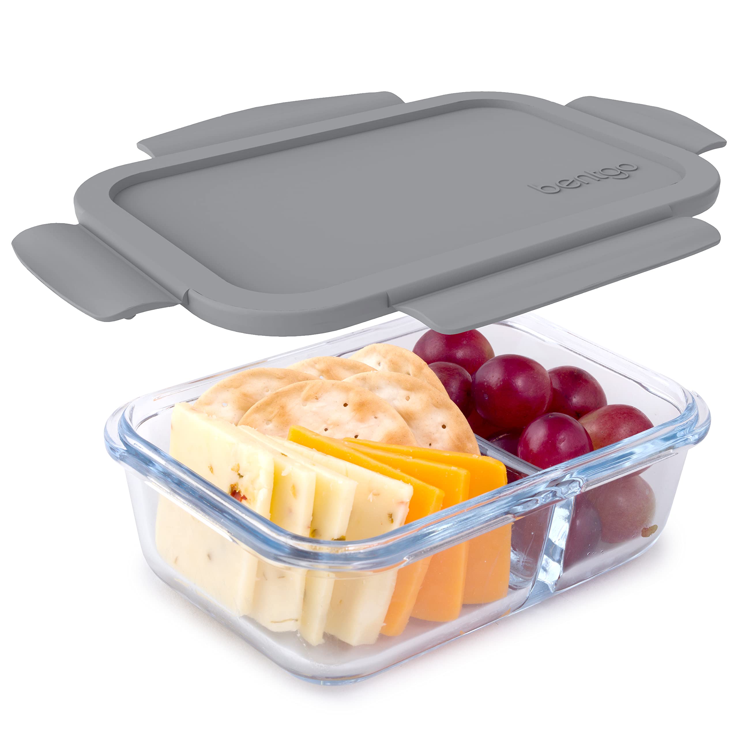bentgo-glass-snack-purple-leak-proof-bento-style-2-compartment-glass-snack-conta image 8