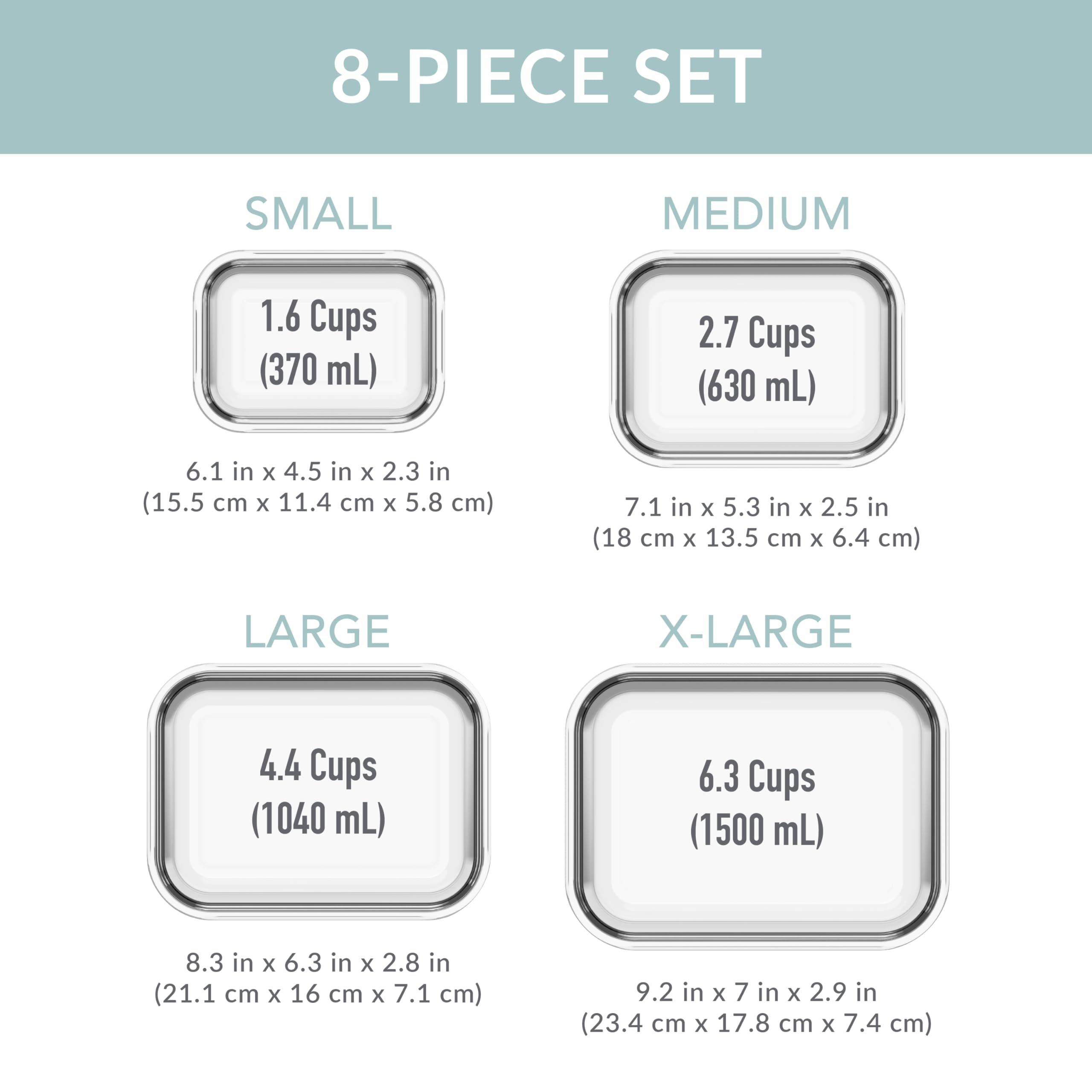 bentgo-glass-leak-proof-food-storage-set-8-piece-stackable-1-compartment-meal-pr image 7