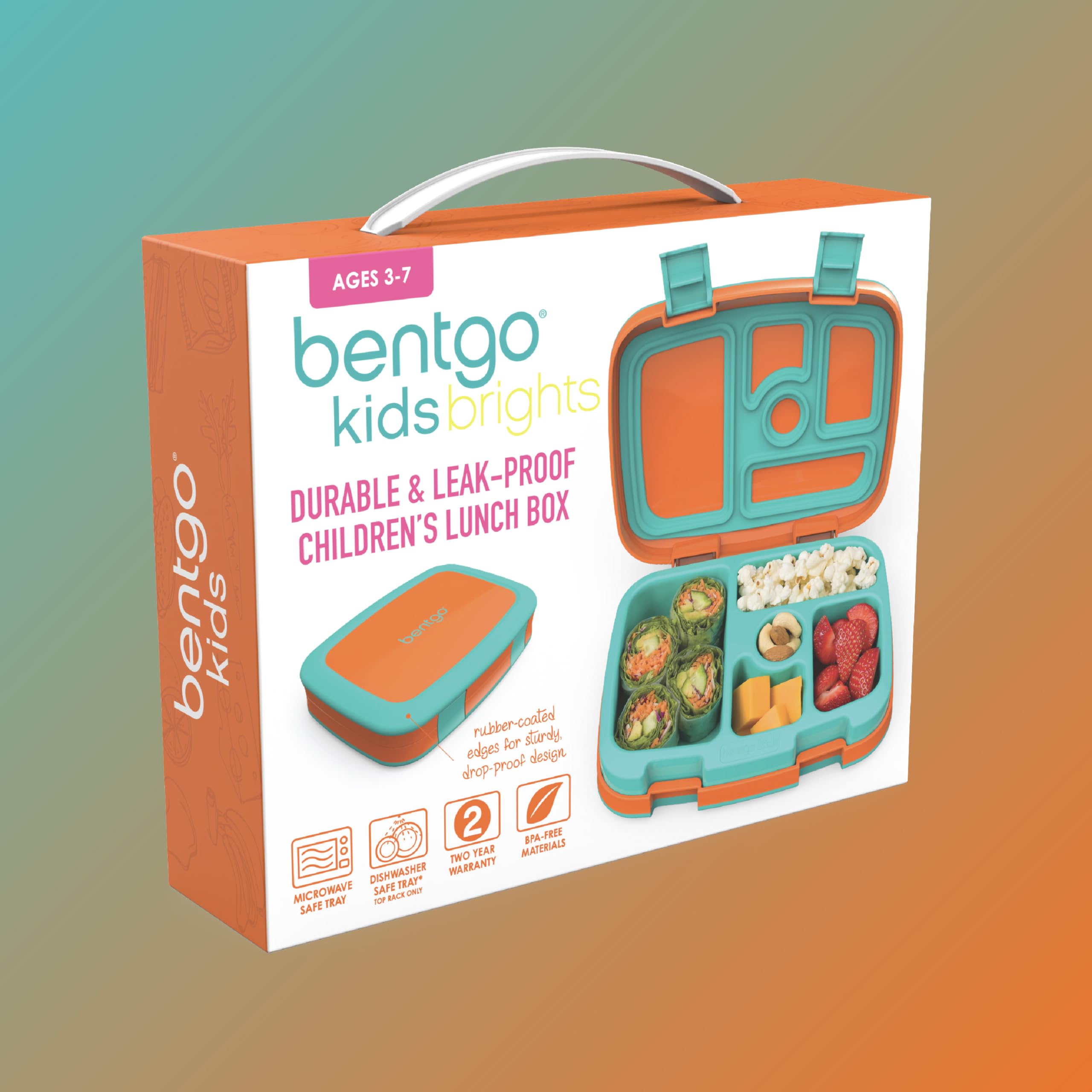 bentgo-kids-5-compartment-leak-proof-bento-lunch-box-for-ages-3-7-drop-proof-dis image 8