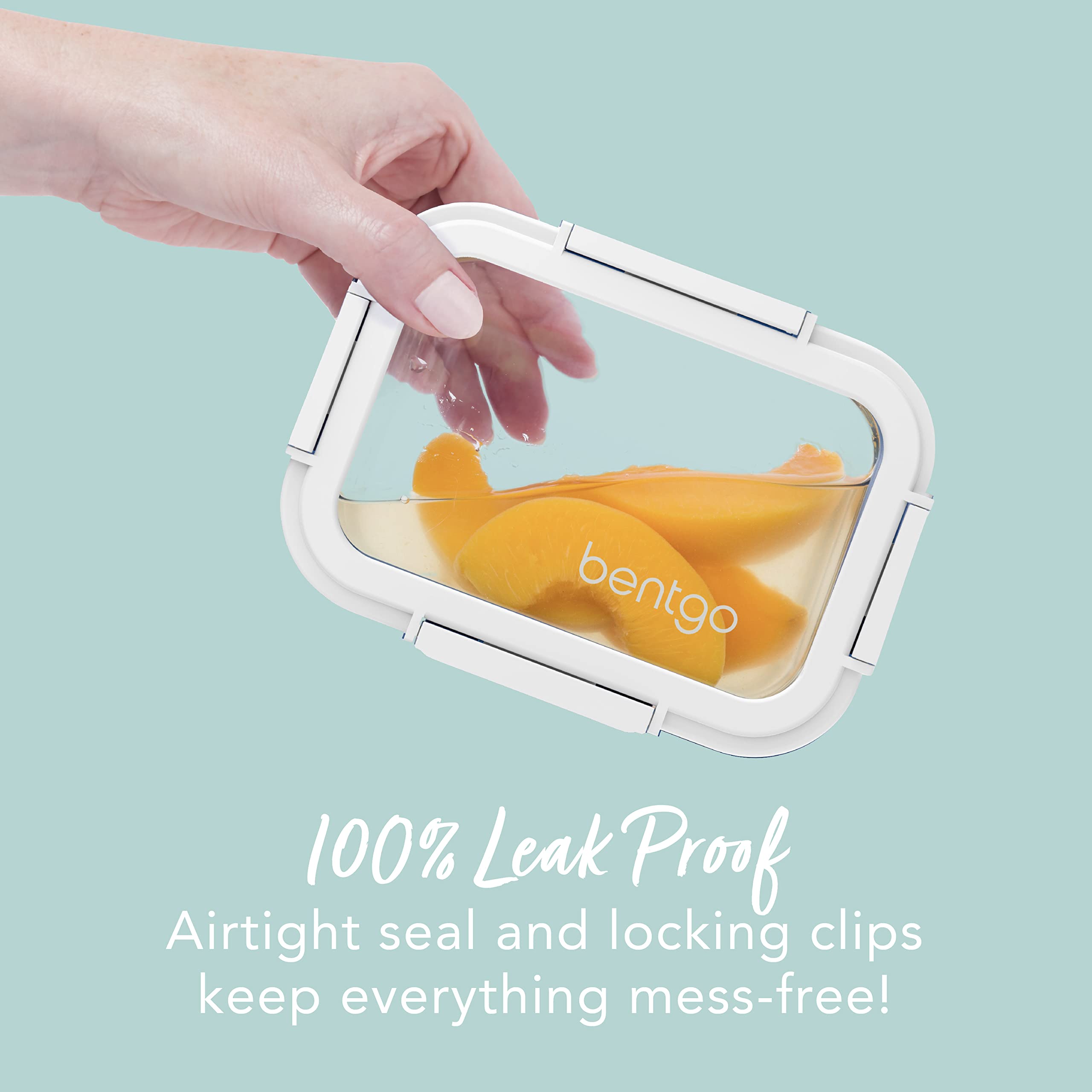 bentgo-glass-leak-proof-food-storage-set-8-piece-stackable-1-compartment-meal-pr image 5