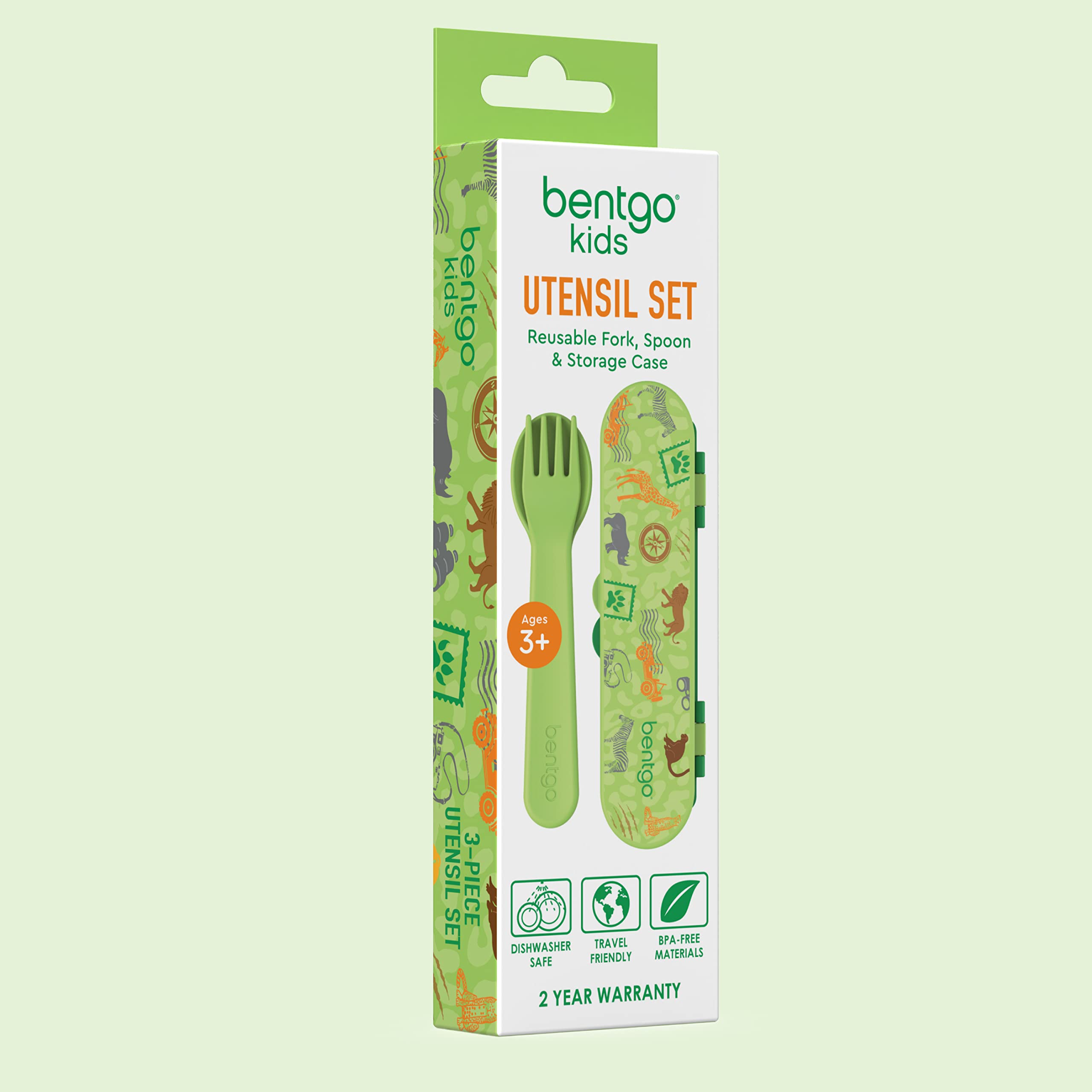 bentgo-kids-plastic-utensil-set-reusable-fork-spoon-storage-case-easy-grip-pfas- image 7
