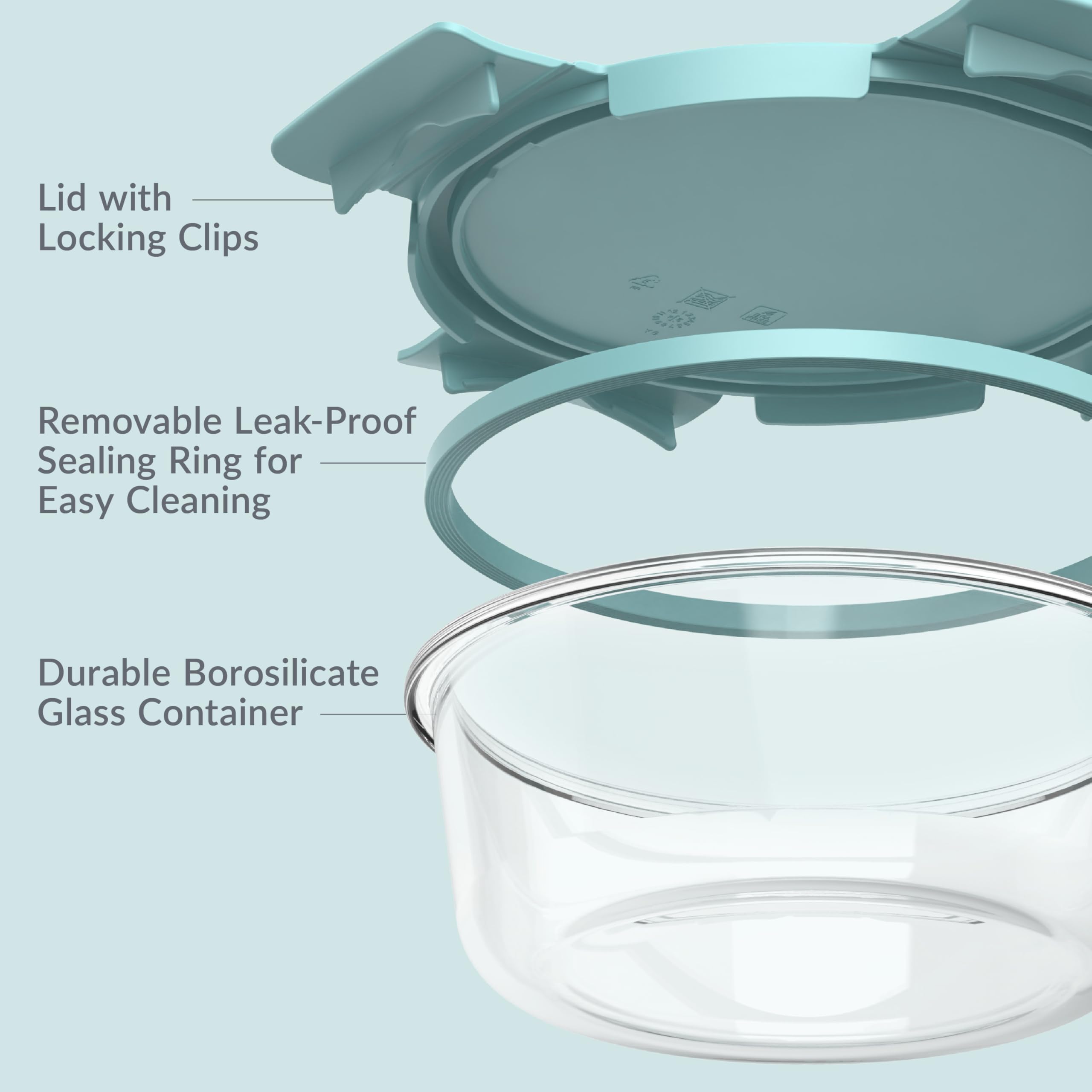 bentgo-glass-leak-proof-food-storage-set-6-piece-borosilicate-glass-containers-w image 6