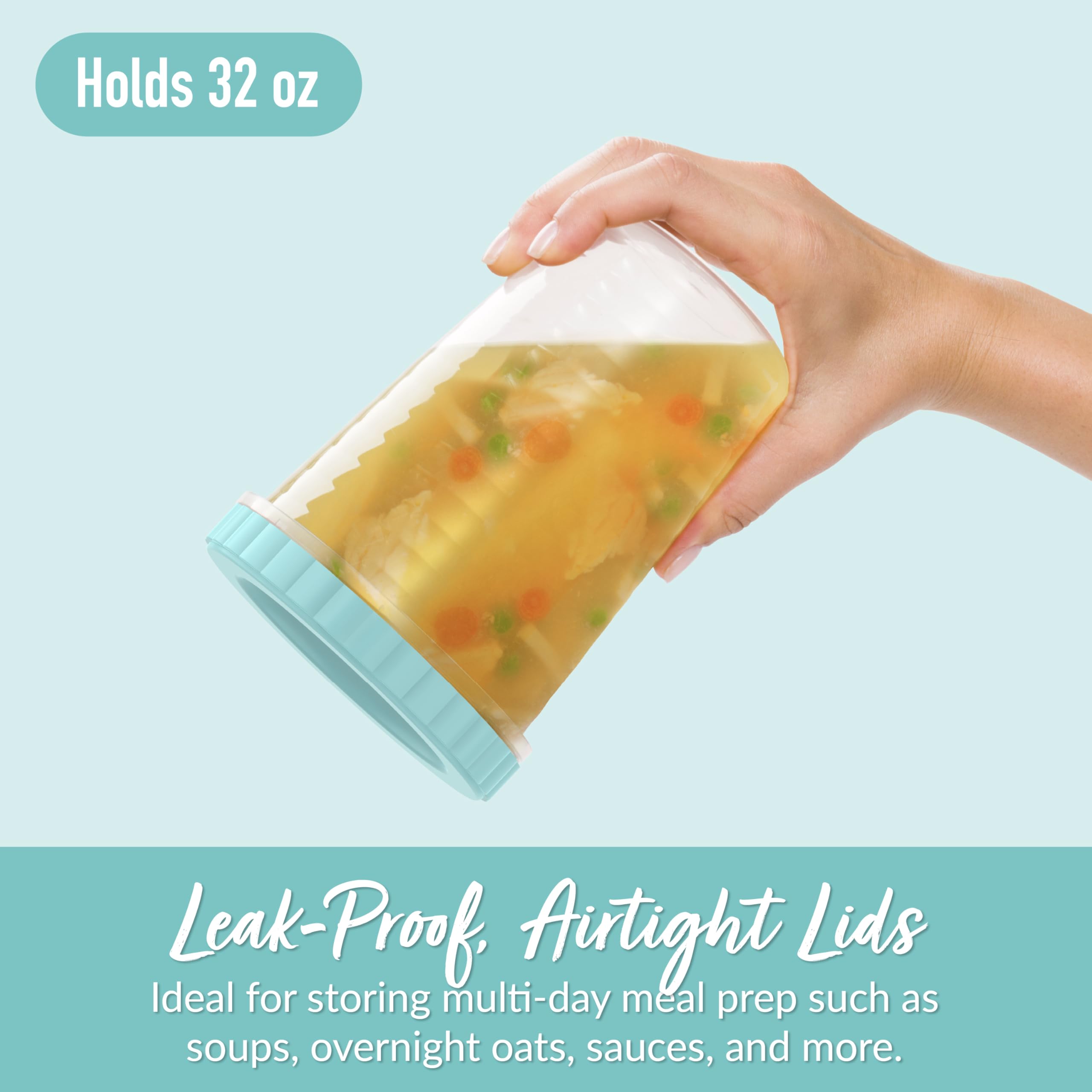 bentgo-prep-20-piece-32-fl-oz-leak-proof-deli-containers-with-twist-top-lids-pfa image 3