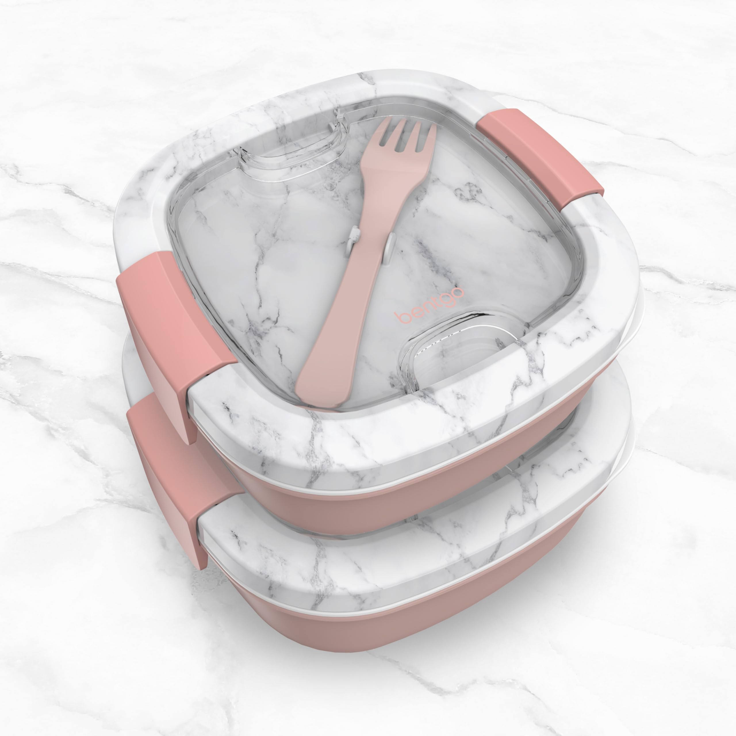 bentgo-salad-bento-lunch-box-2-pack-blush-marble-all-in-one-salad-container-with image 3