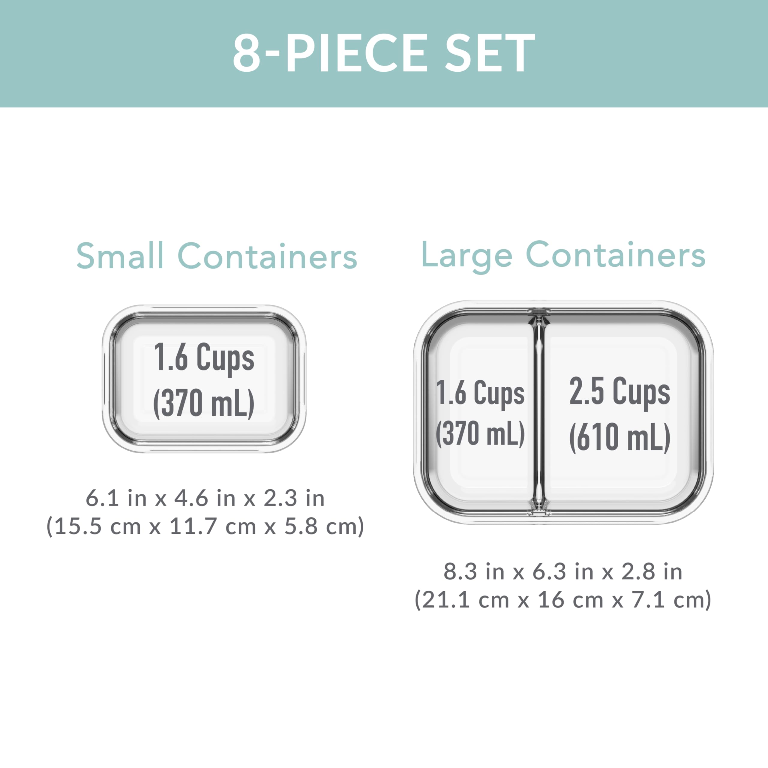 bentgo-glass-leak-proof-meal-prep-set-8-piece-1-2-compartment-glass-lunch-snack--2 image 7