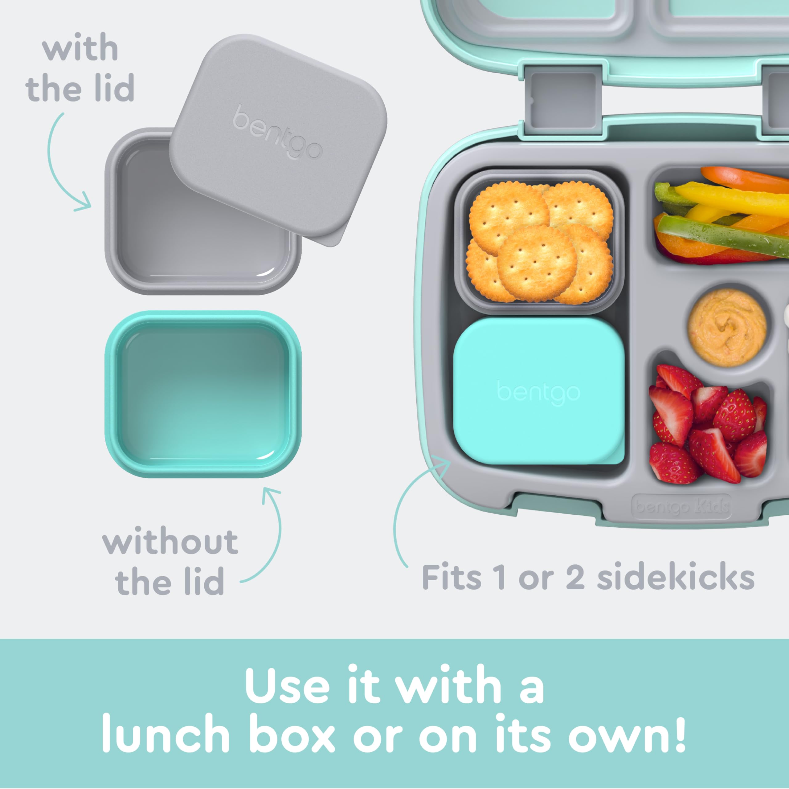 bentgo-sidekicks-2-pack-leak-proof-silicone-dipping-sauce-snack-container-set-2- image 4