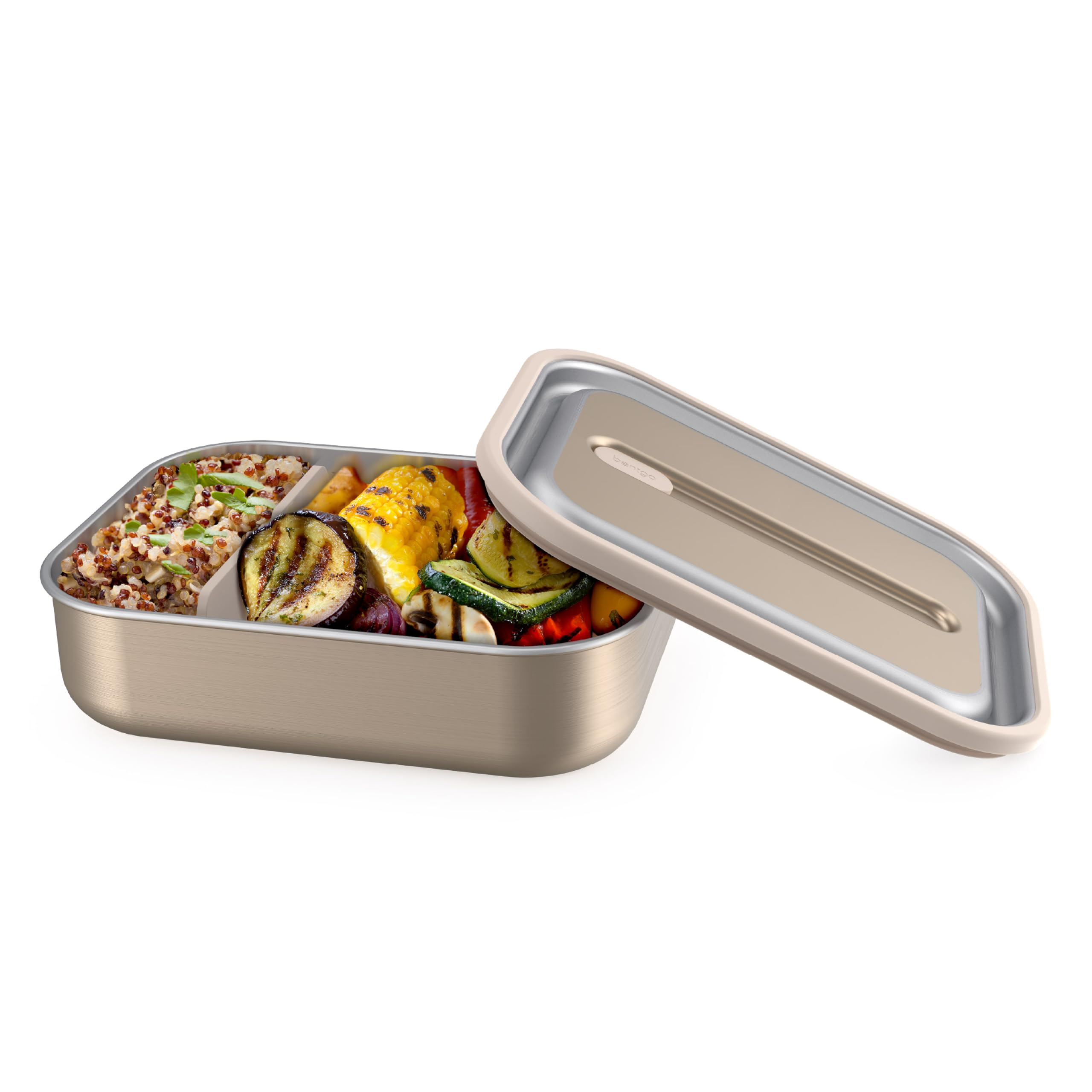 bentgo-microsteel-leak-proof-lunch-box-gold-microwave-safe-stainless-steel-bento image 1