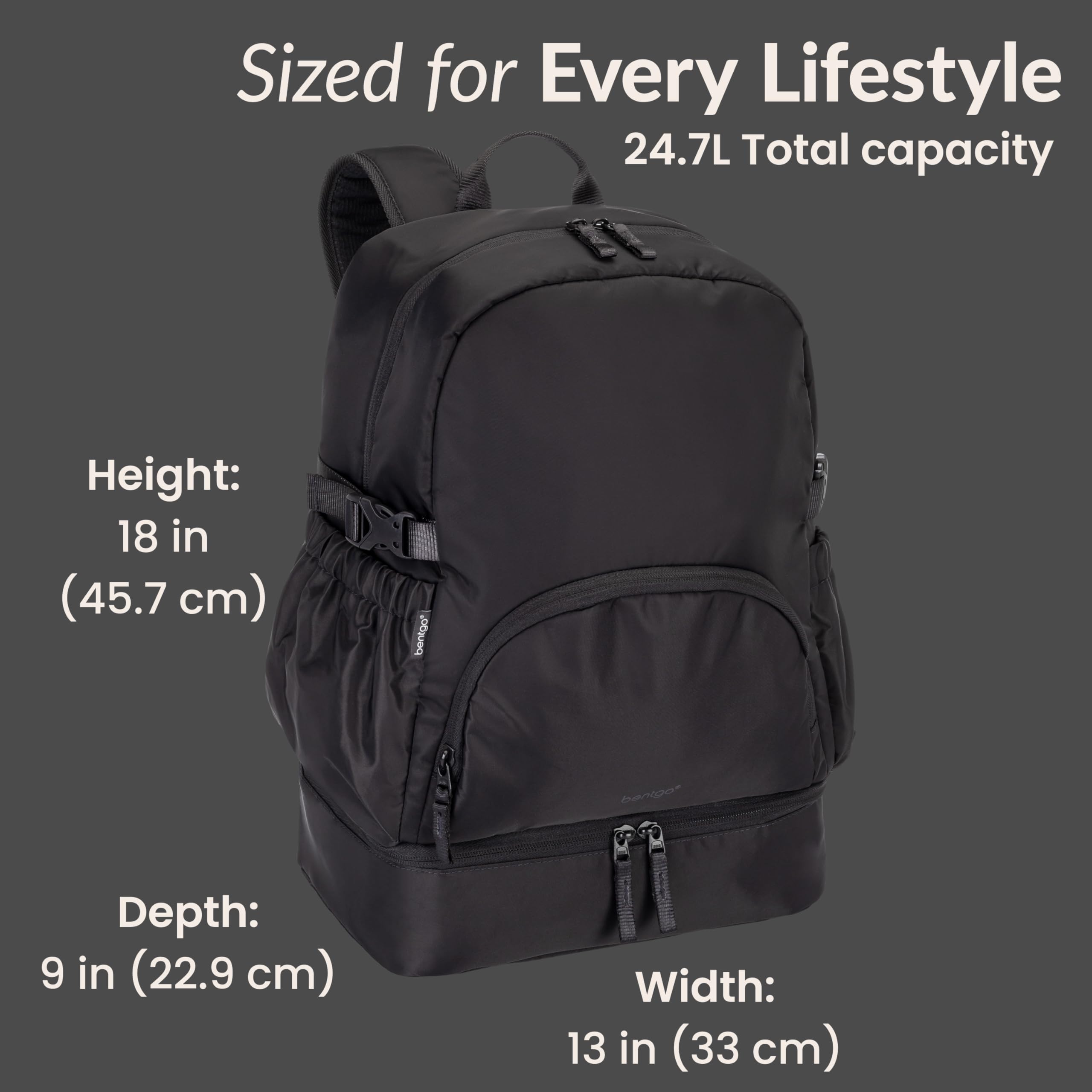 bentgo-2-in-1-adult-backpack-insulated-lunch-bag-with-9-compartments-15-laptop-s image 7