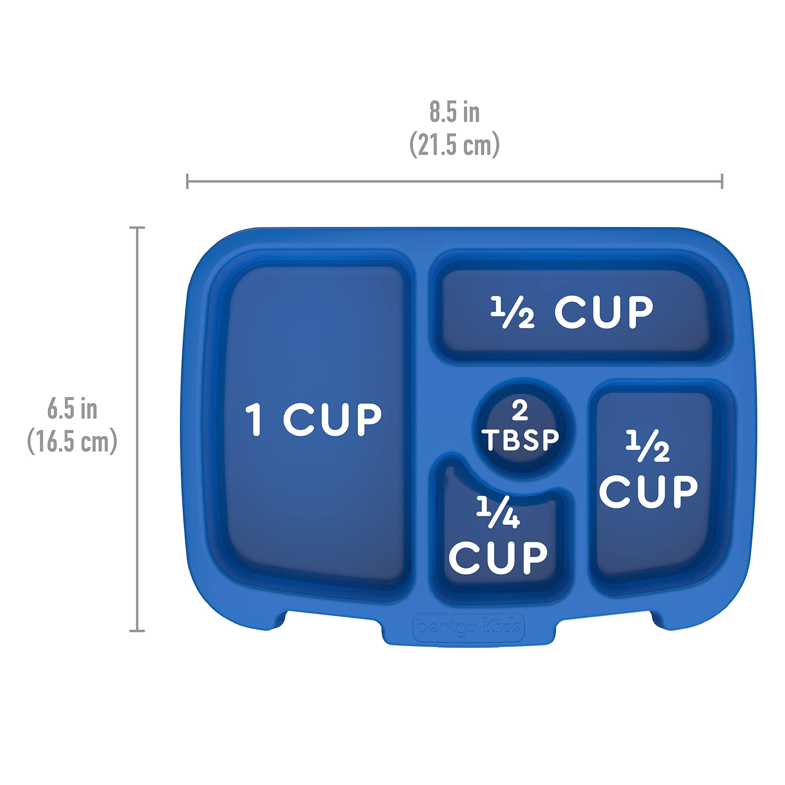 bentgo-kids-tray-with-transparent-cover-blue-5-compartment-bpa-free-lunch-prep-s image 4