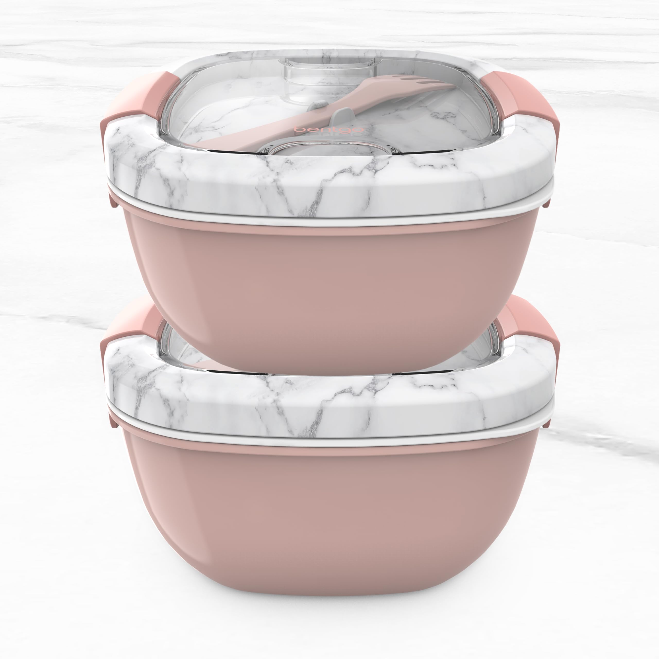 bentgo-salad-bento-lunch-box-2-pack-blush-marble-all-in-one-salad-container-with image 1
