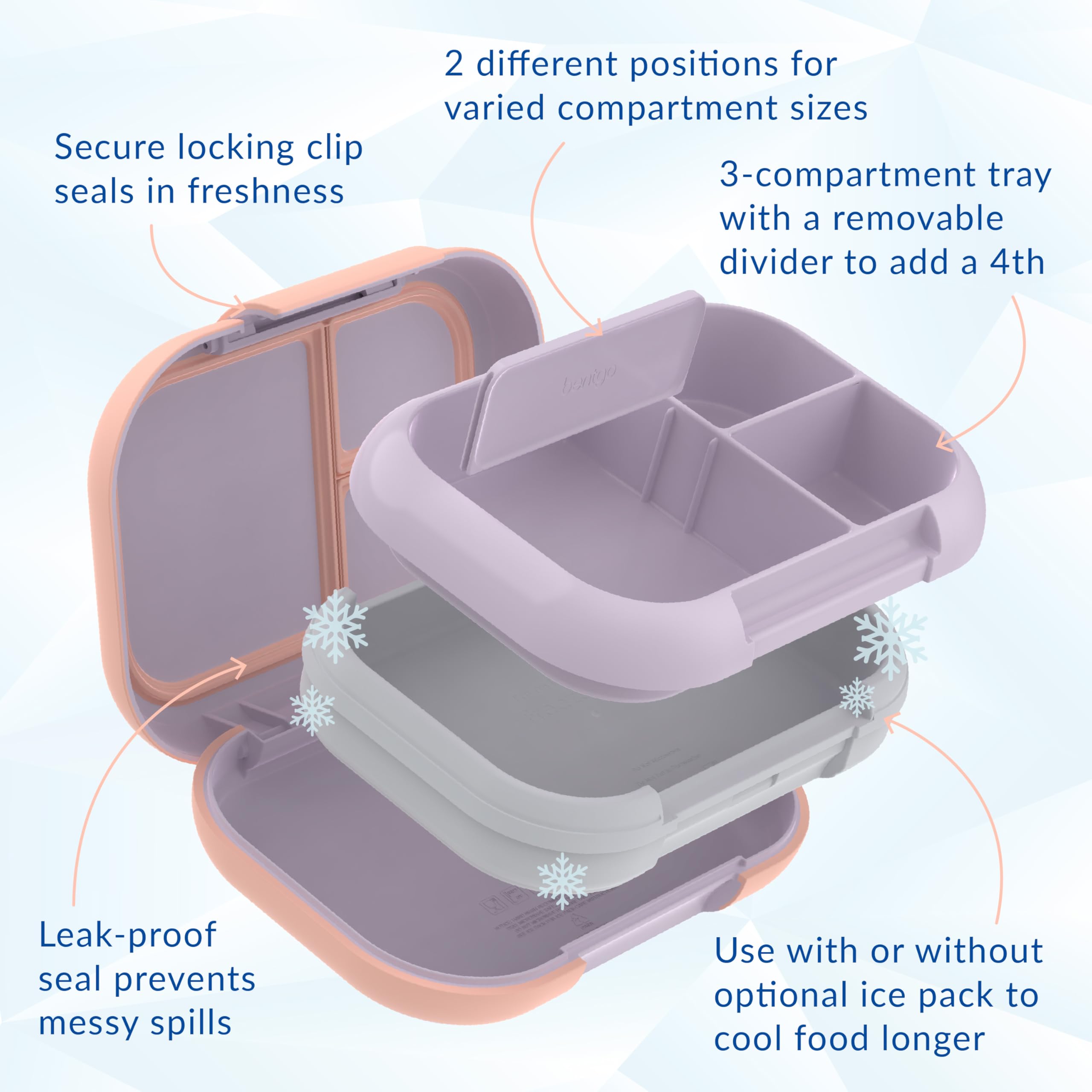 bentgo-chill-max-leak-proof-xl-lunch-box-5-cup-bento-box-with-included-ice-pack- image 5