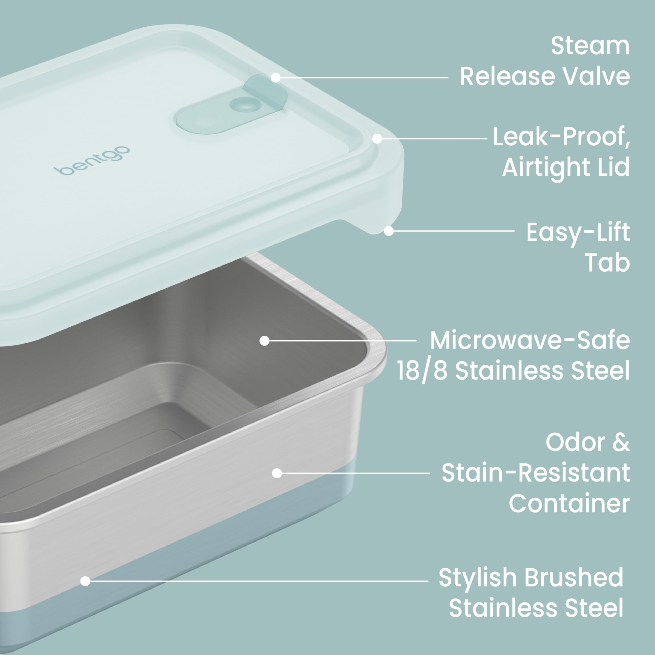 bentgo-microsteel-heat-eat-container-family-size-8-5-cup-microwave-safe-stainles image 6