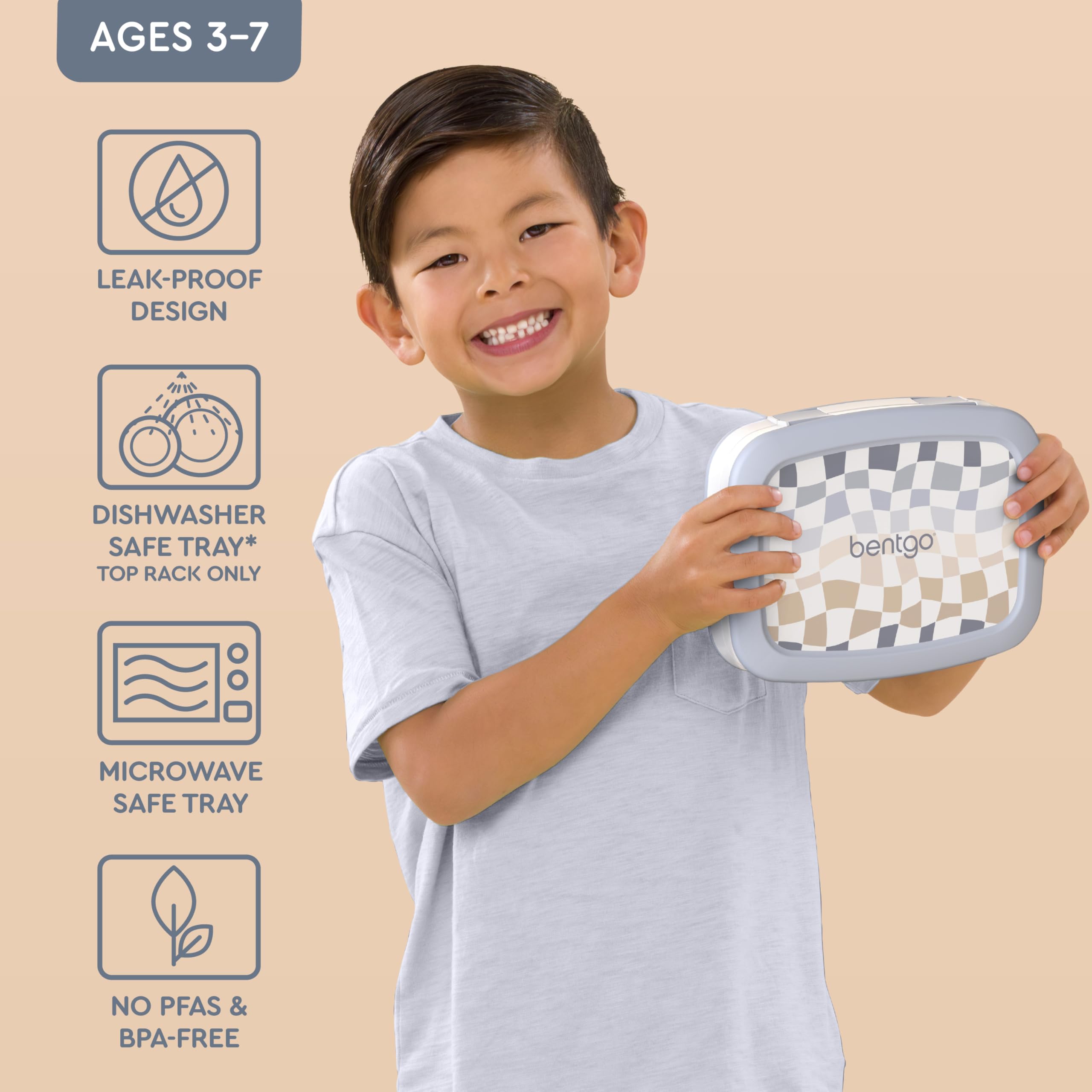 bentgo-kids-prints-lunch-box-set-with-15oz-water-bottle-checker-gradient image 3