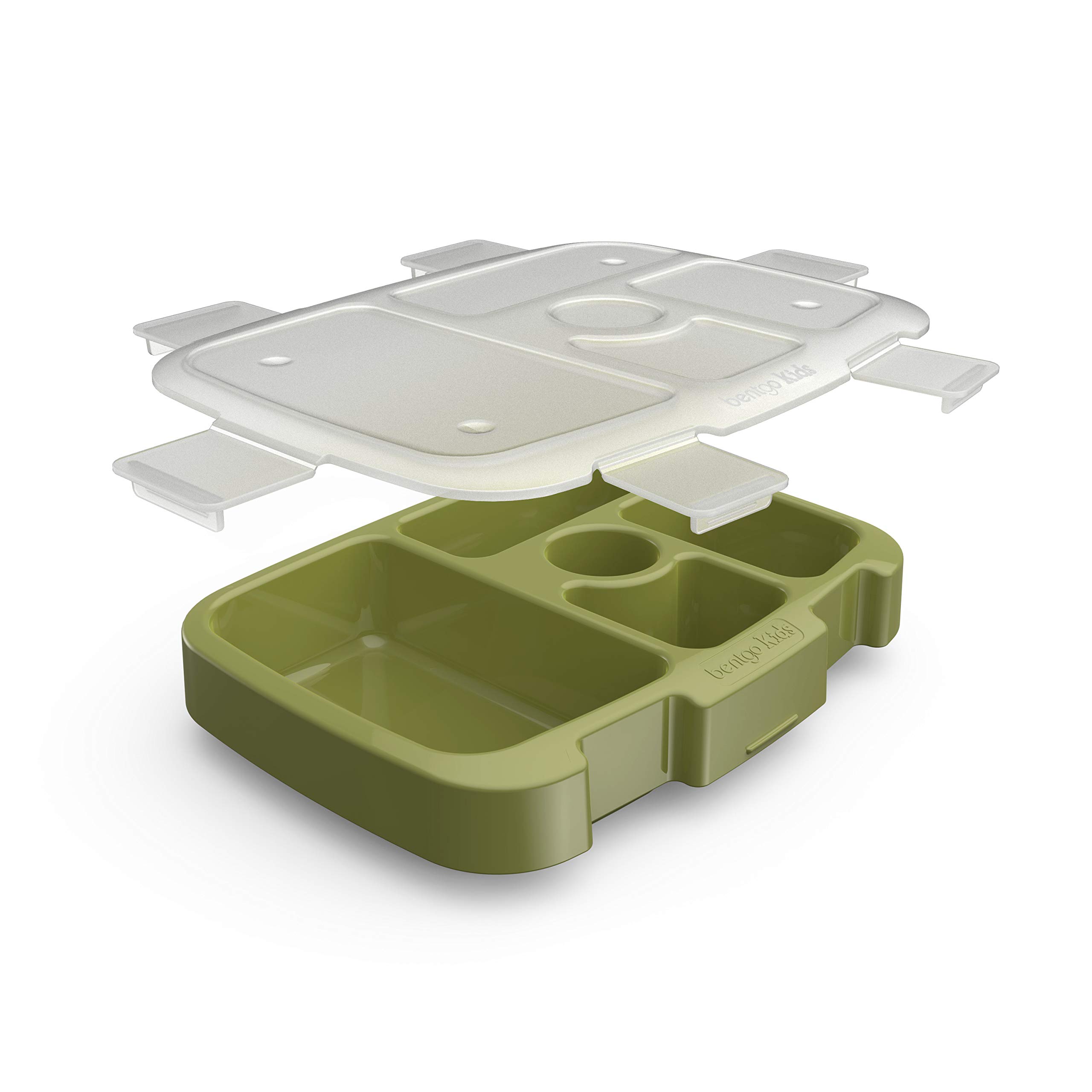 bentgo-kids-prints-tray-with-transparent-cover-camouflage-replacement-5-compartm image 3