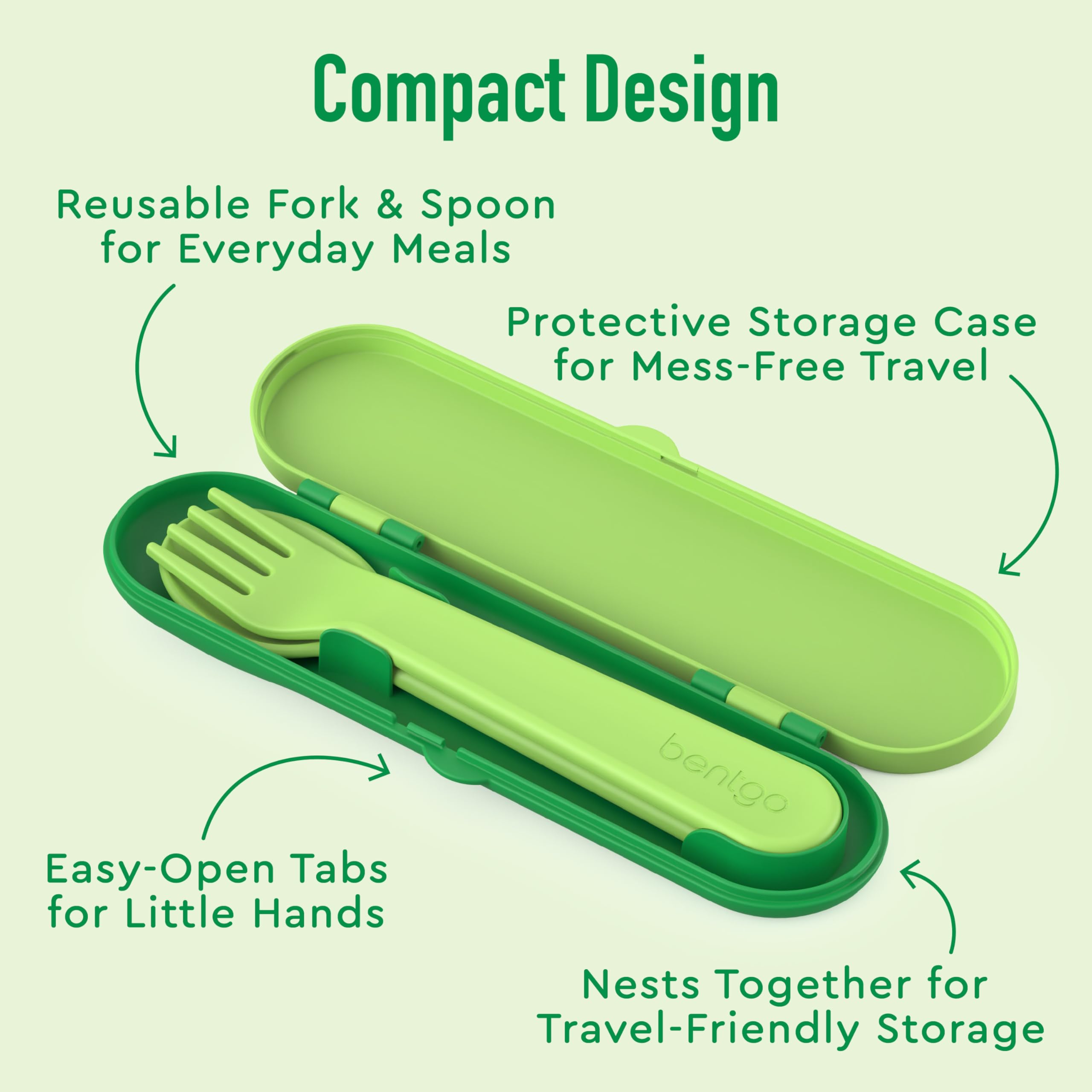 bentgo-kids-plastic-utensil-set-reusable-fork-spoon-storage-case-easy-grip-pfas- image 4