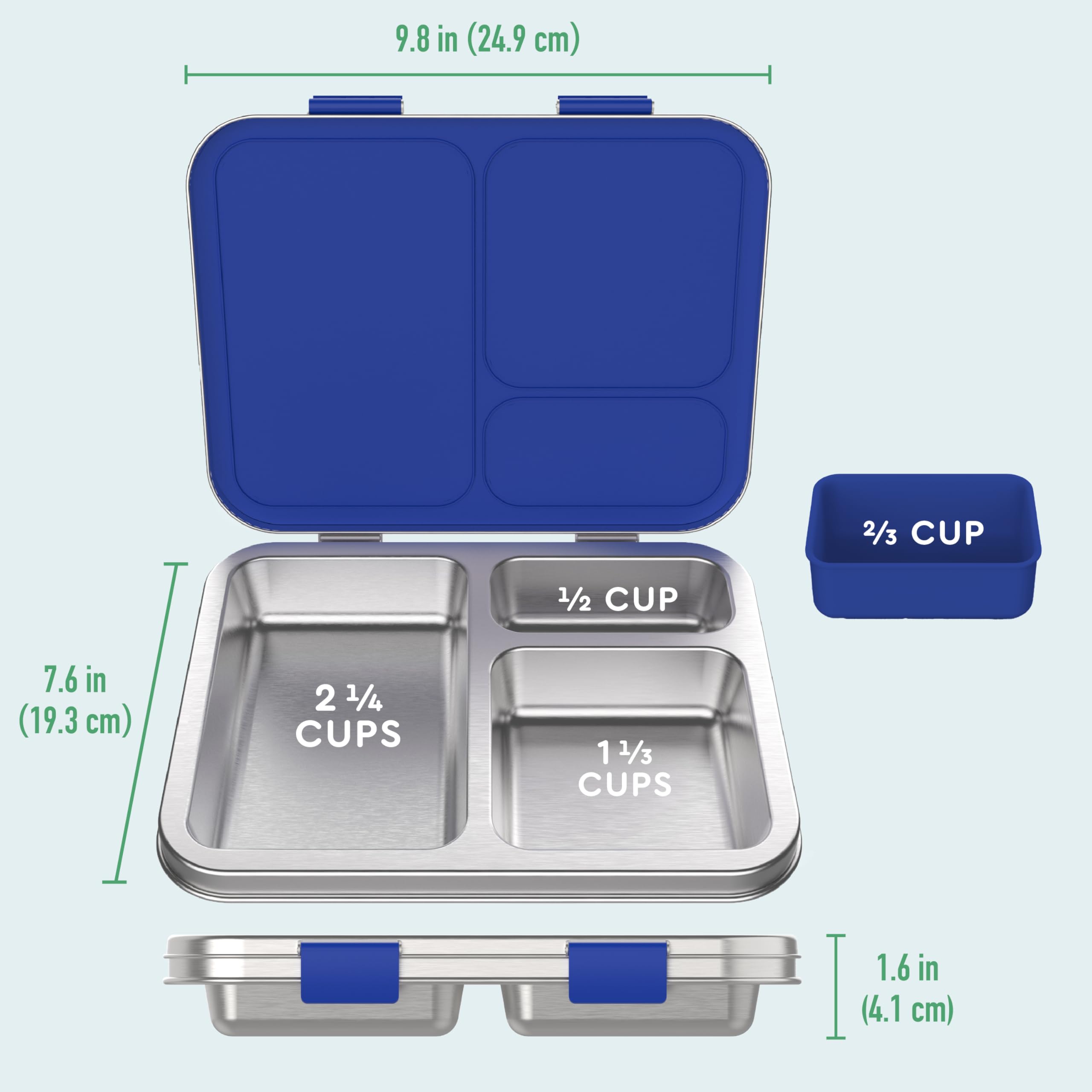bentgo-kids-stainless-steel-prints-leak-resistant-bento-lunch-box-3-compartments image 3