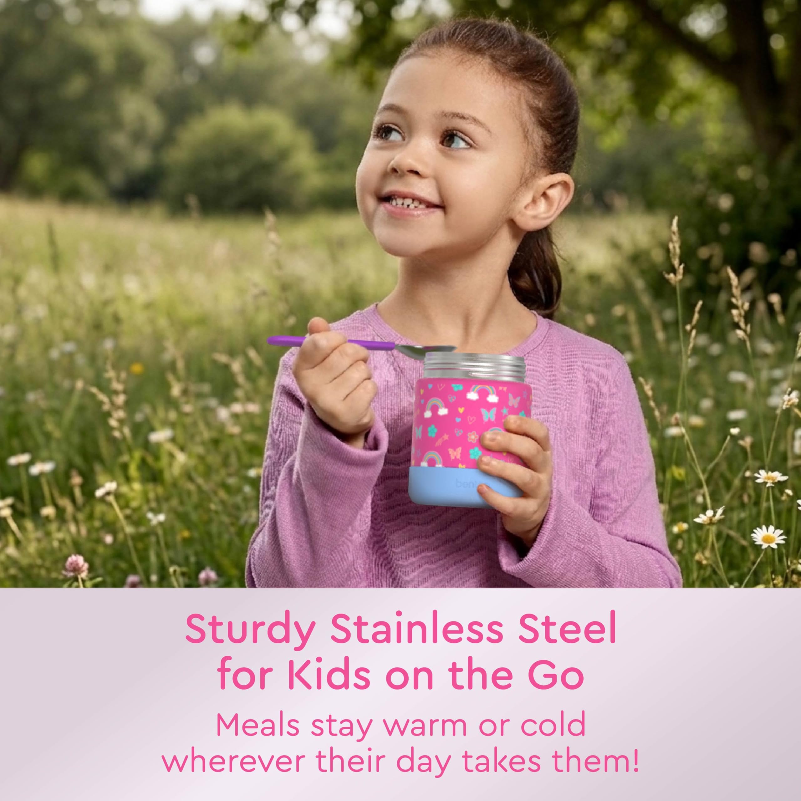 bentgo-kids-stainless-steel-food-jar-11oz-leak-proof-double-insulated-hot-or-col image 4