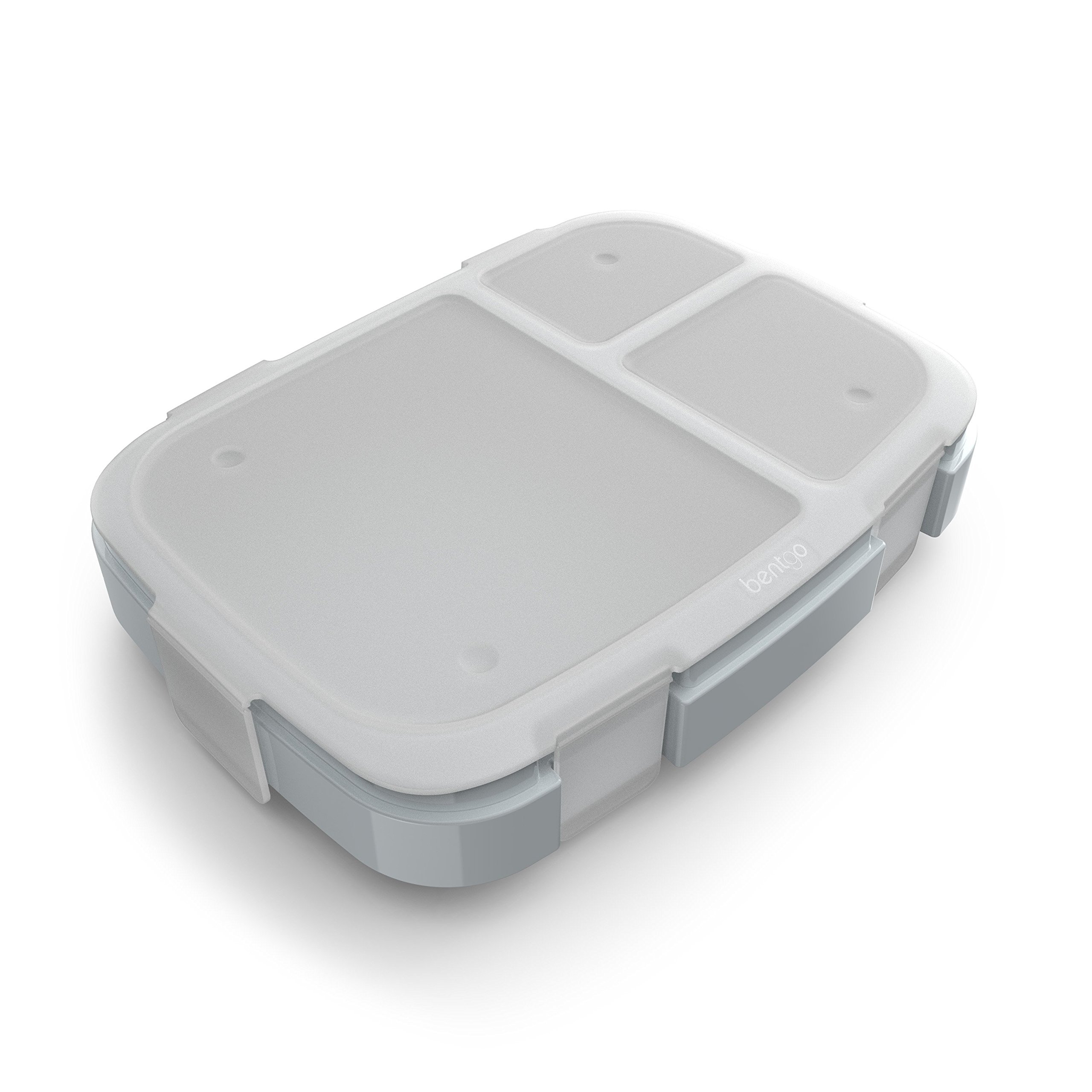 bentgo-fresh-tray-green-with-transparent-cover-reusable-bpa-free-4-compartment-m image 8