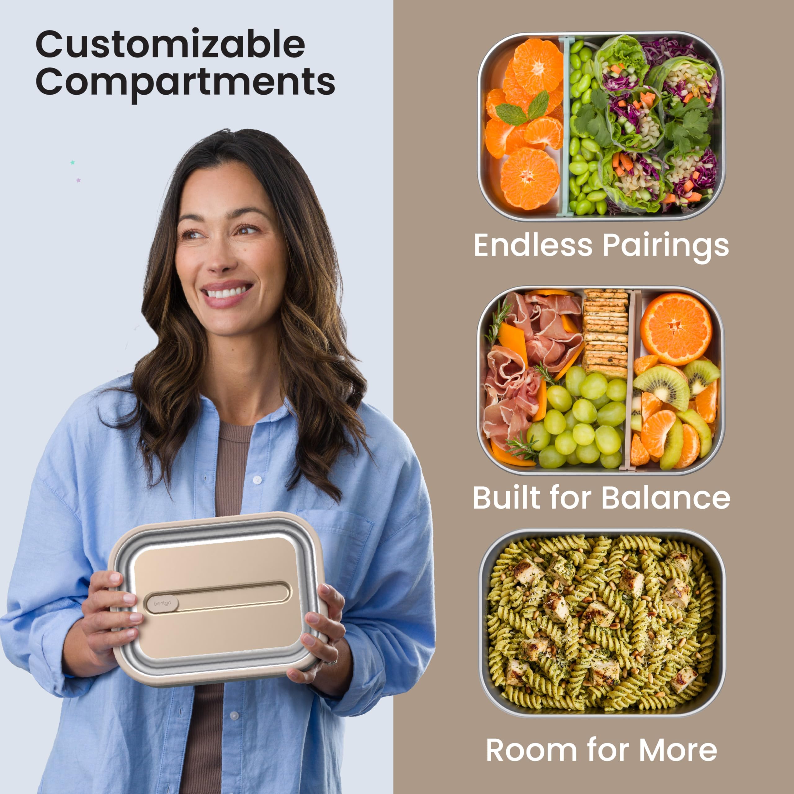 bentgo-microsteel-leak-proof-lunch-box-gold-microwave-safe-stainless-steel-bento image 4