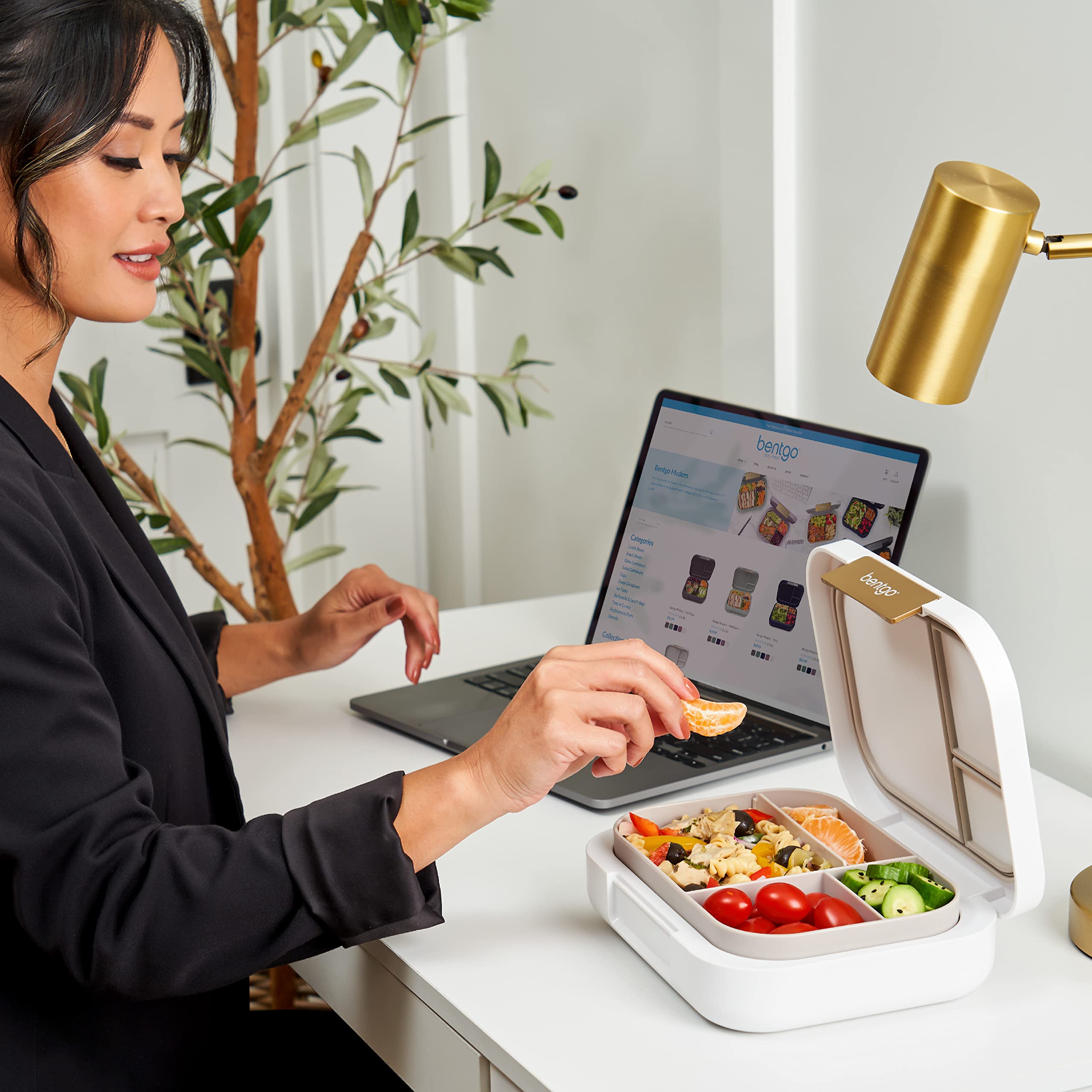 bentgo-modern-bento-style-lunch-box-set-with-reusable-snack-cup-leak-resistant-m image 3